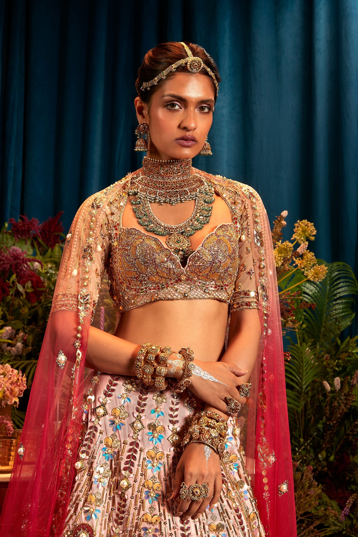 Rosetta Lehenga Set