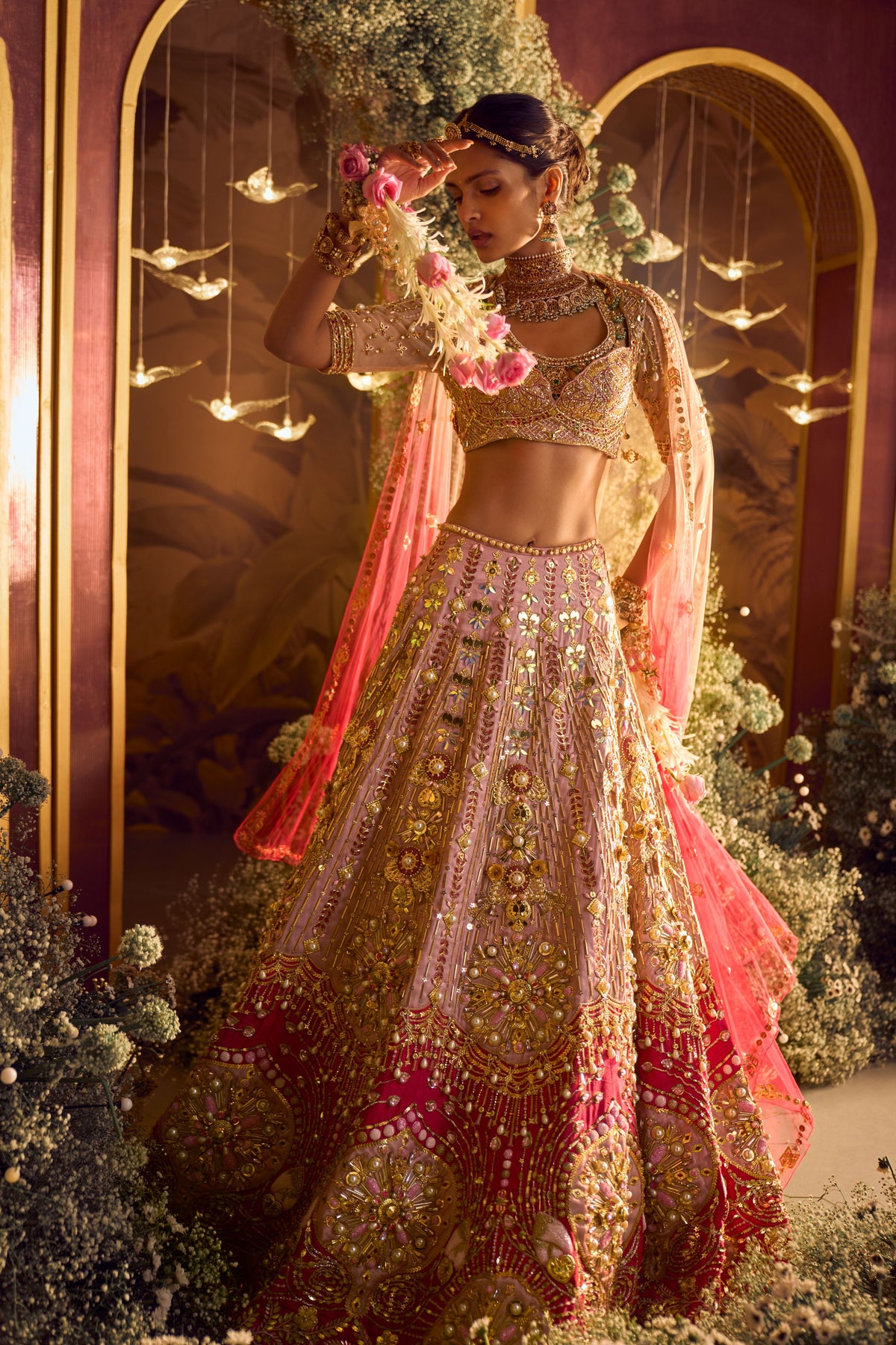 Rosetta Lehenga Set