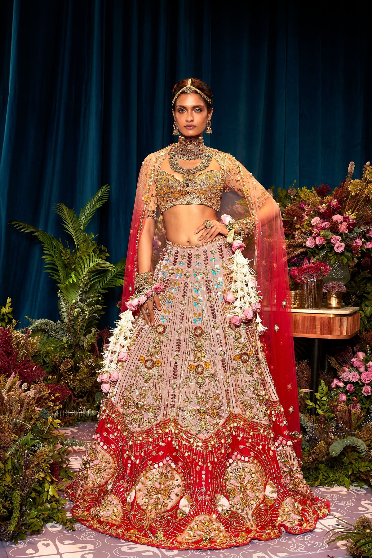 Rosetta Lehenga Set