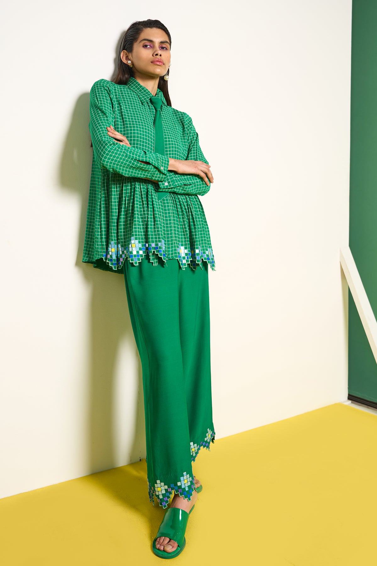 Green Honeybee Co-ord Set