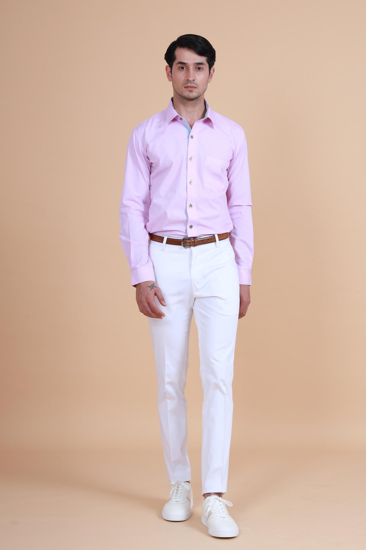 Lavender Summer Slim Shirt