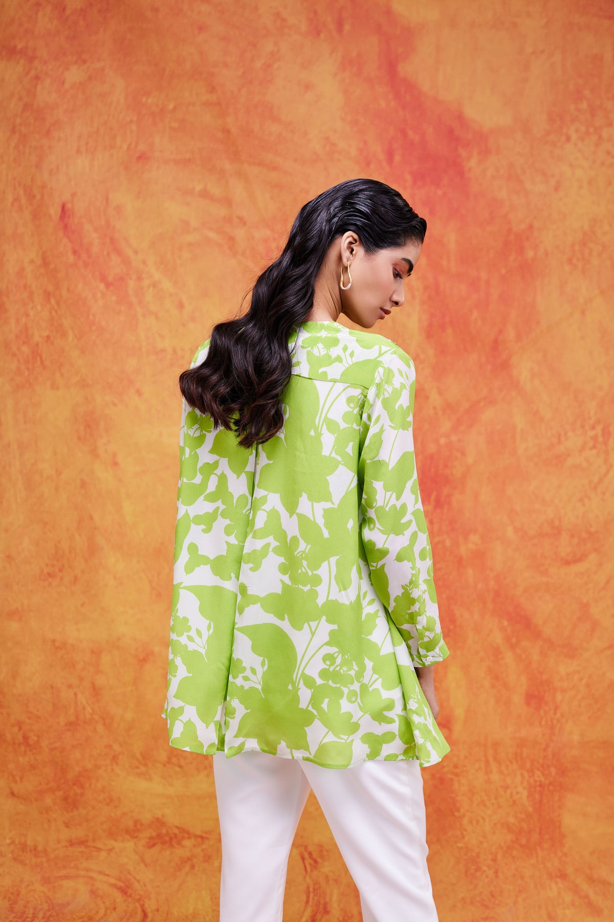 Lime Cleo Relaxed Tunic