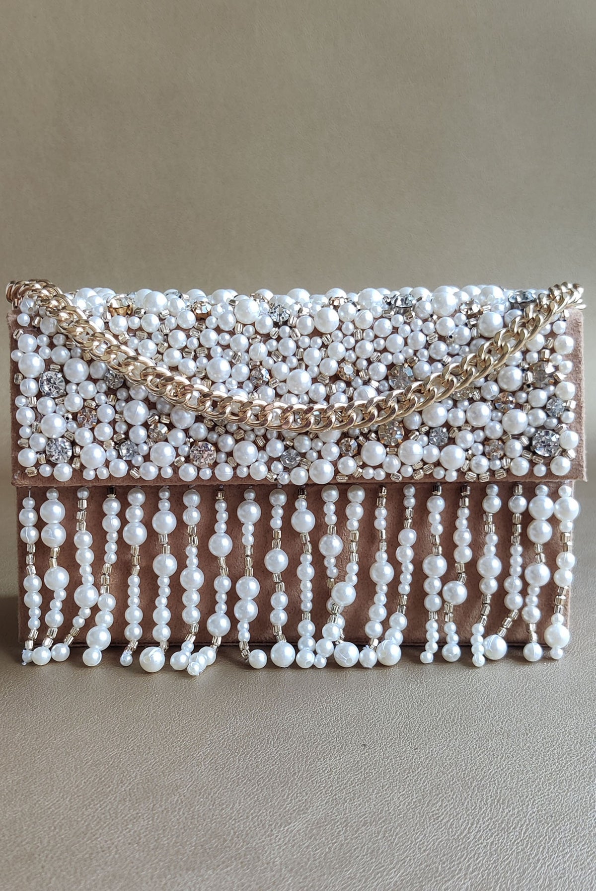 Gold Charmer Bag