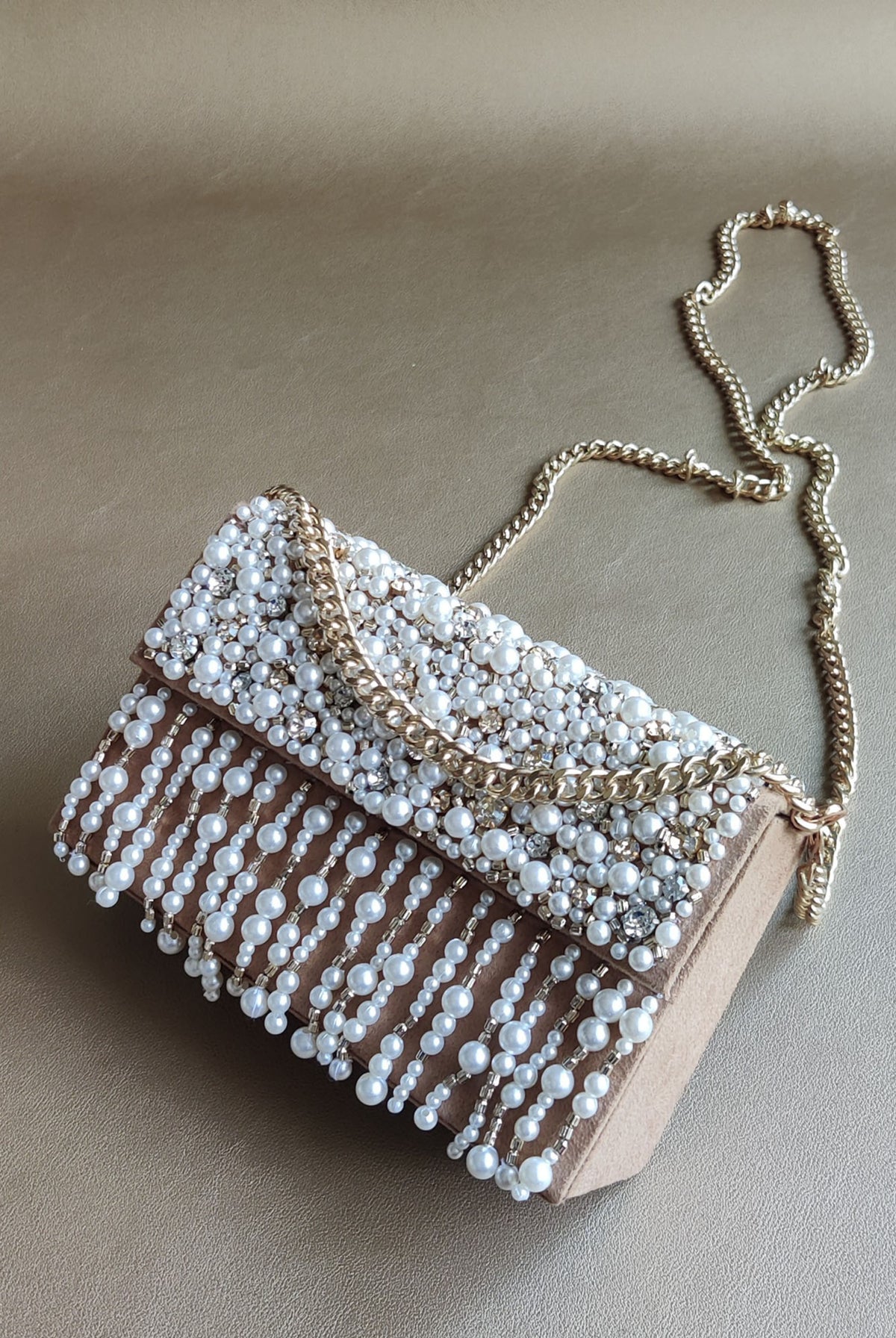 Gold Charmer Bag