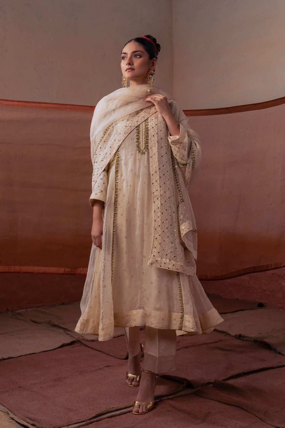 Organza Kalidar Set
