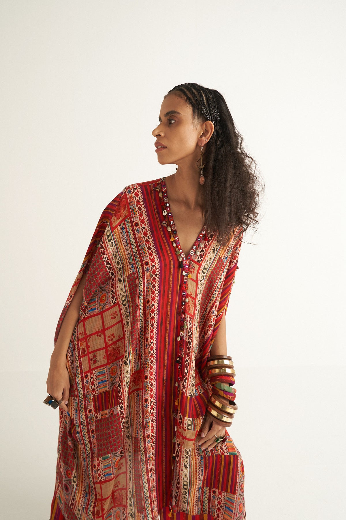 Ritu kaftaan tunic set