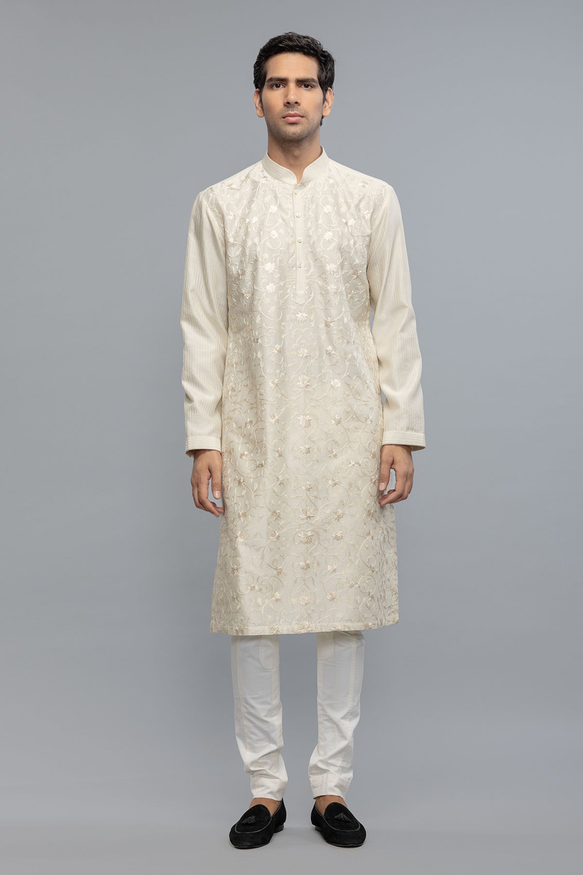 Hand Embroidered Kurta