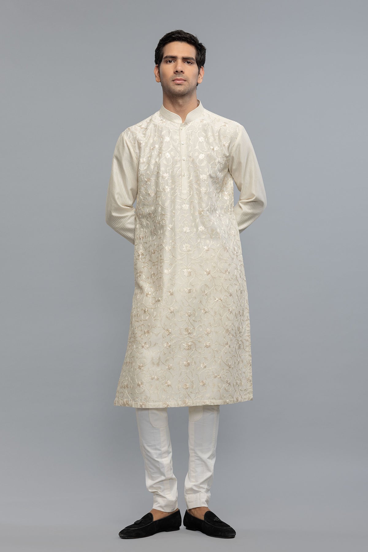 Hand Embroidered Kurta