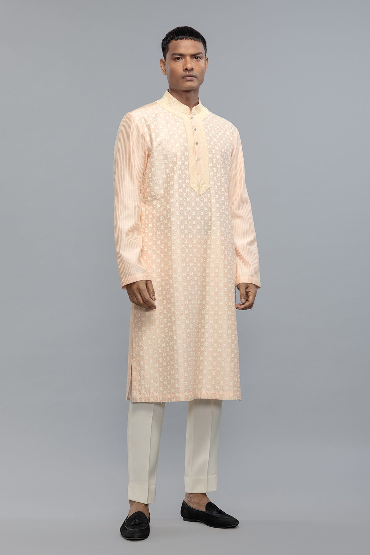 Chanderi Kurta Set
