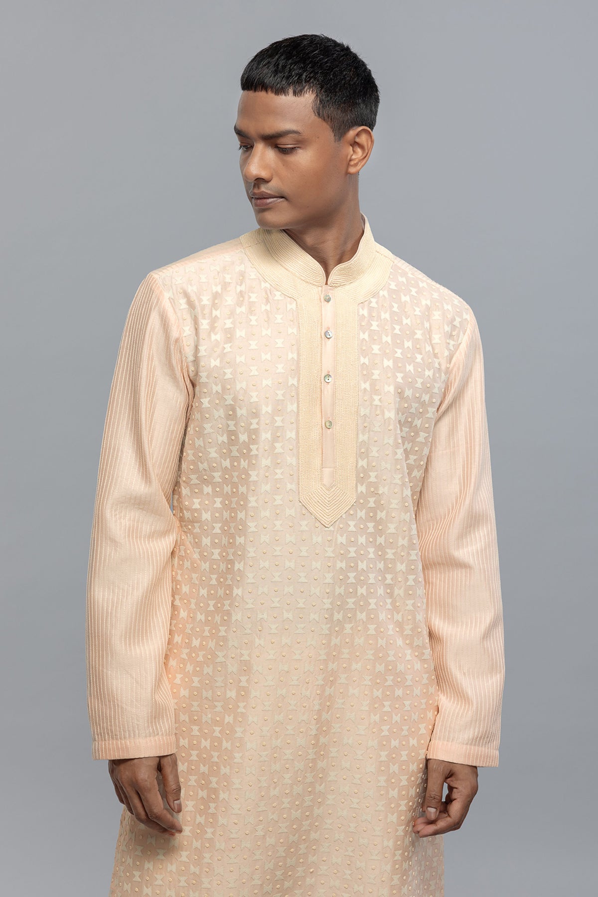 Chanderi Kurta Set