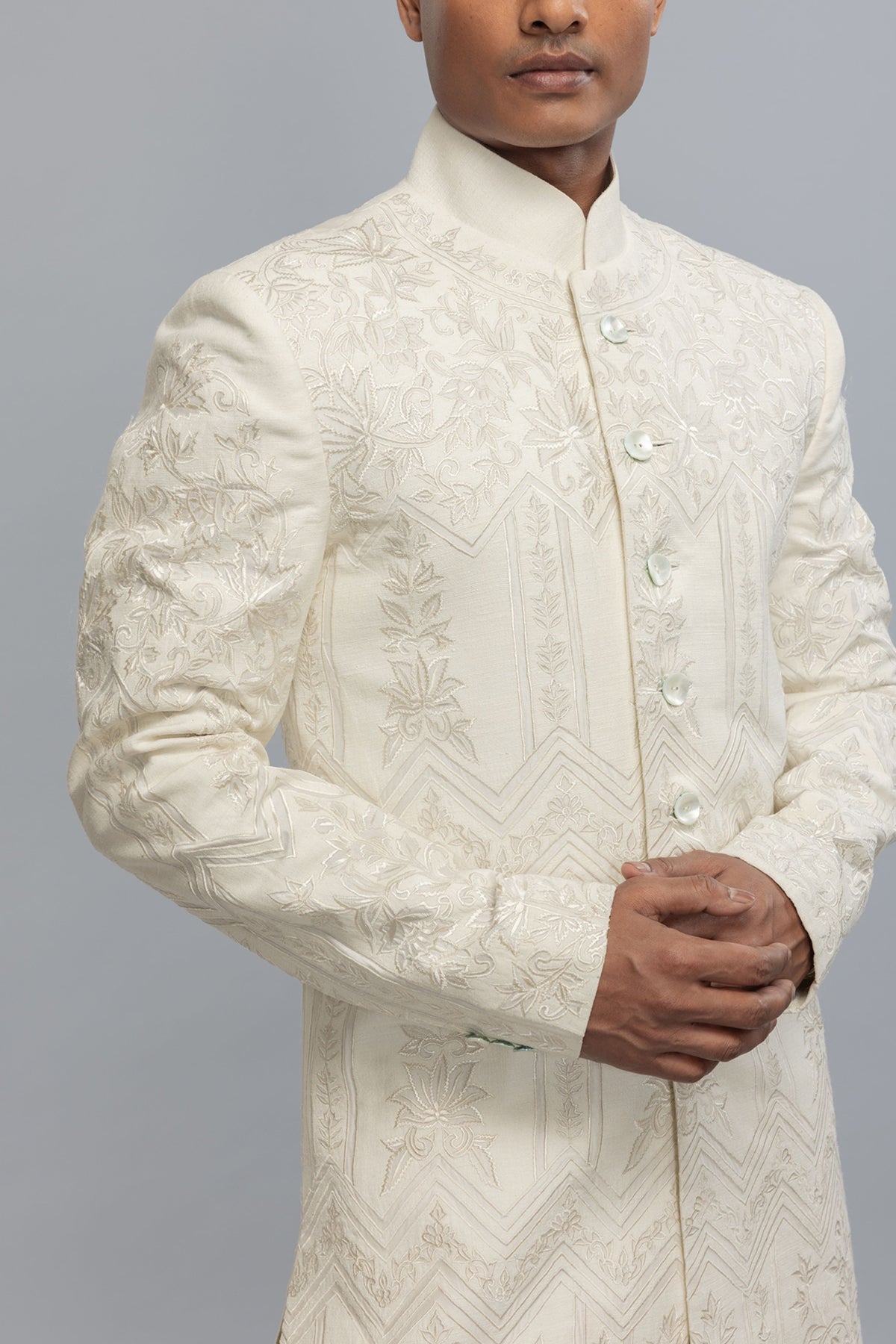 Matka Silk Sherwani