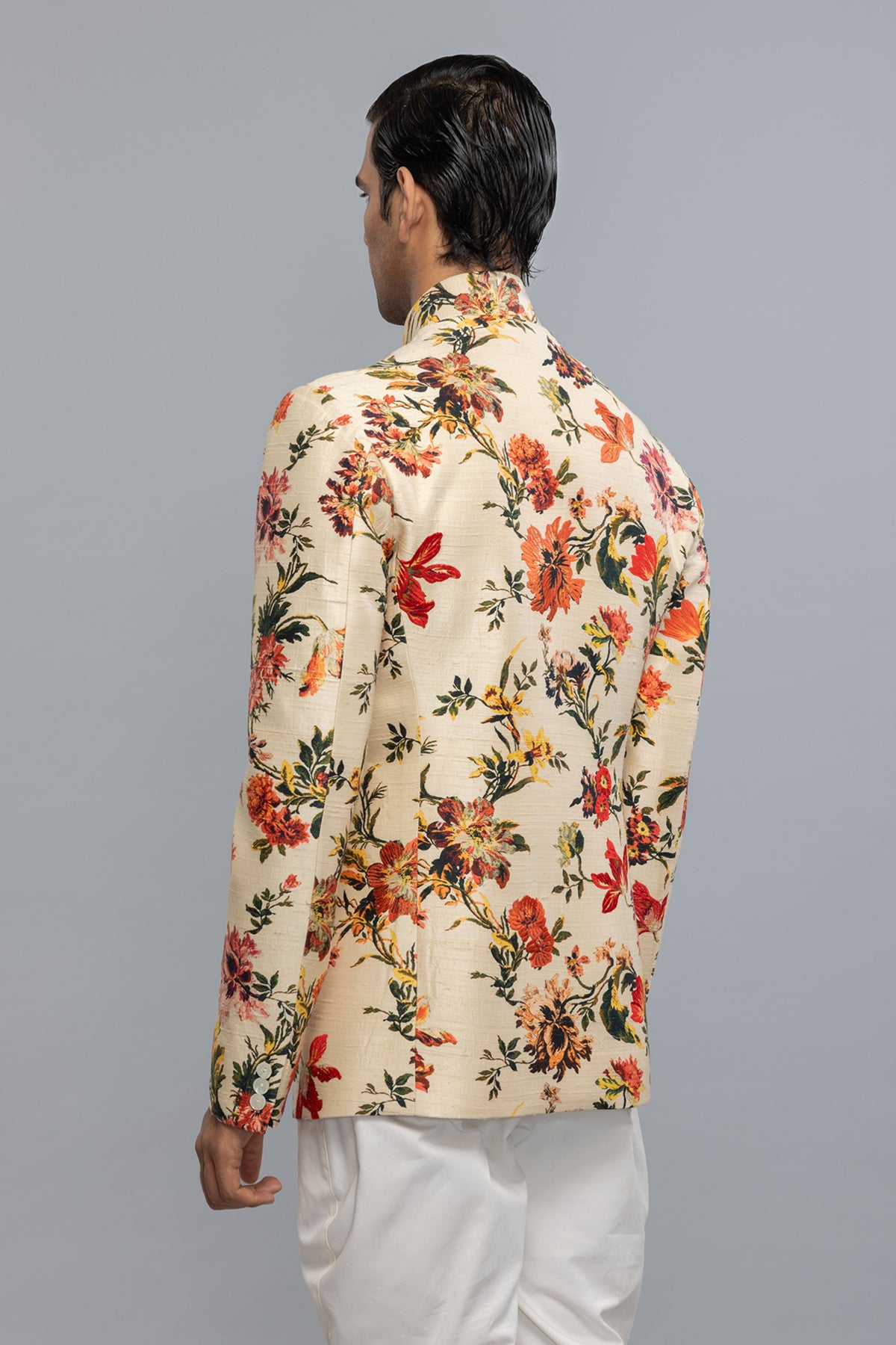 Floral Printed Badhgala