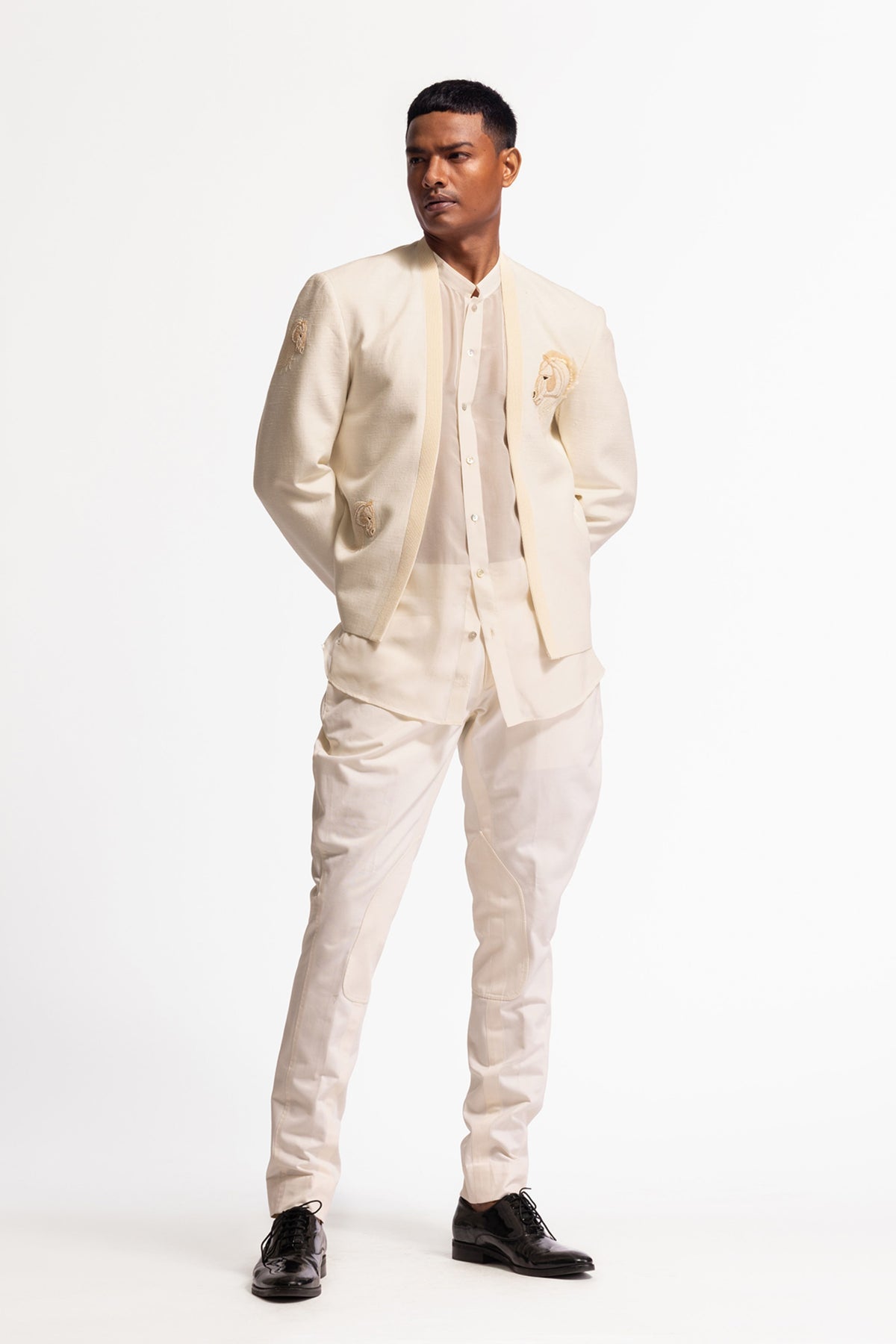 Ivory Embroidered Jacket
