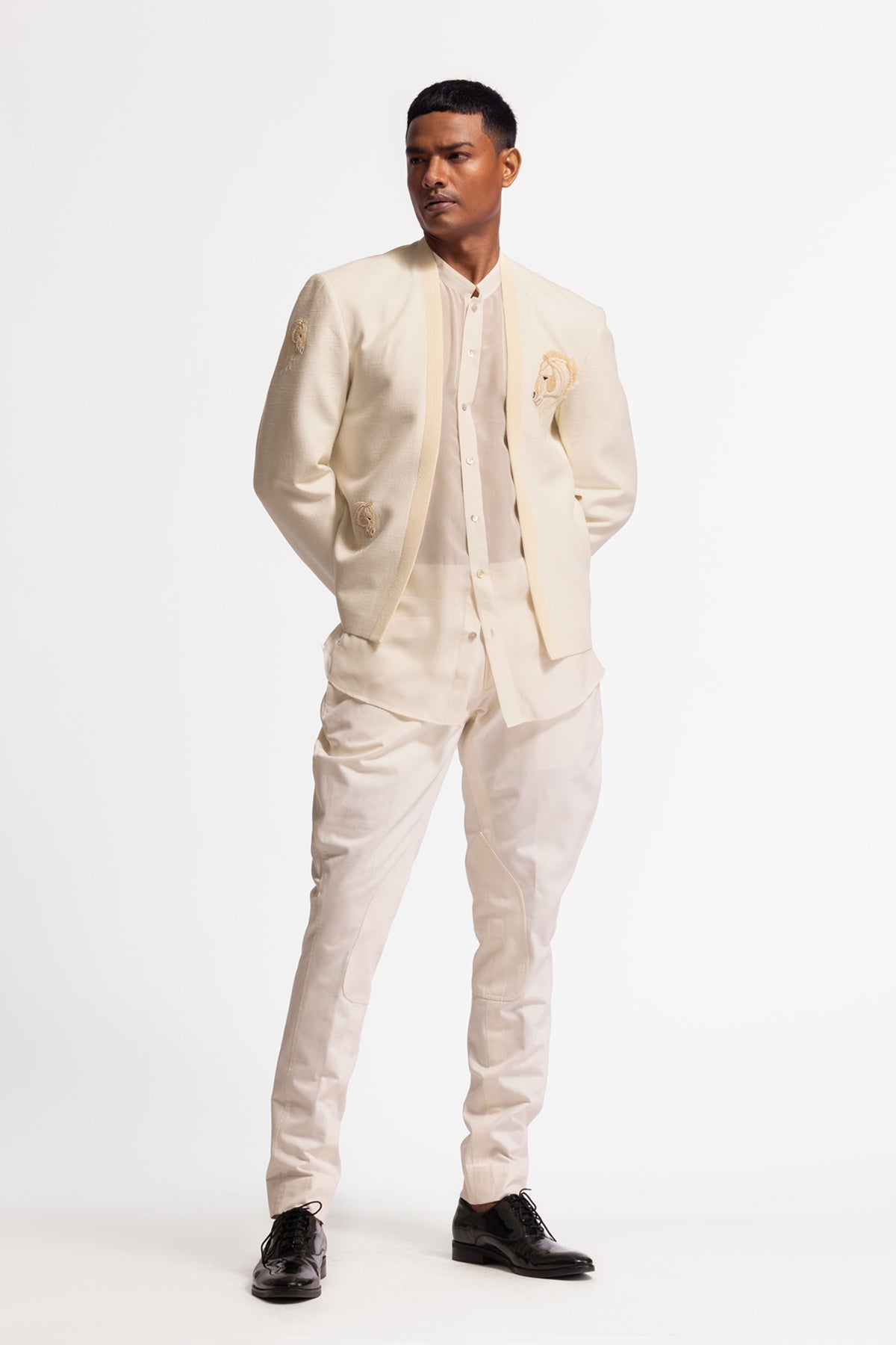 Ivory Embroidered Jacket