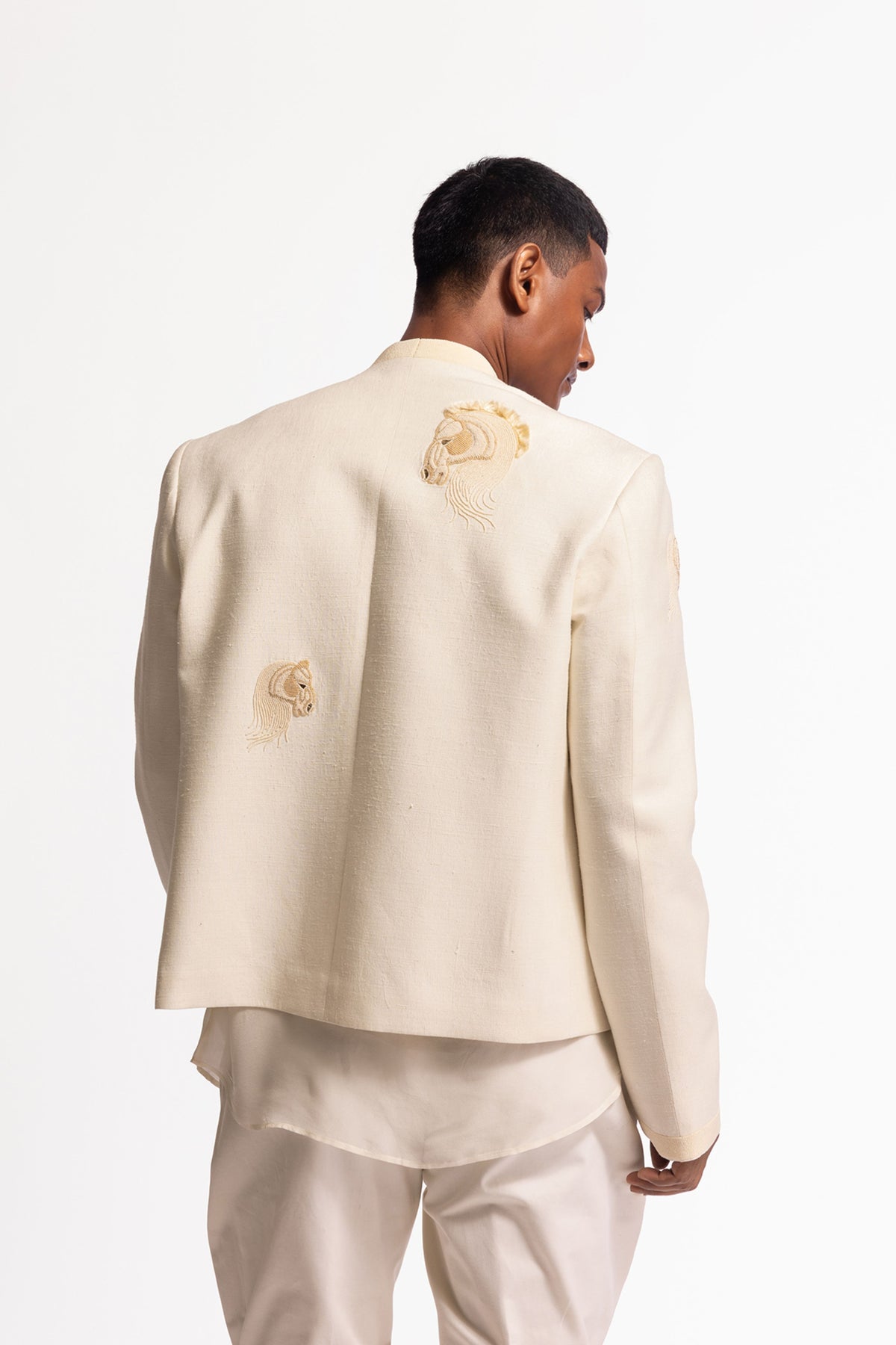 Ivory Embroidered Jacket