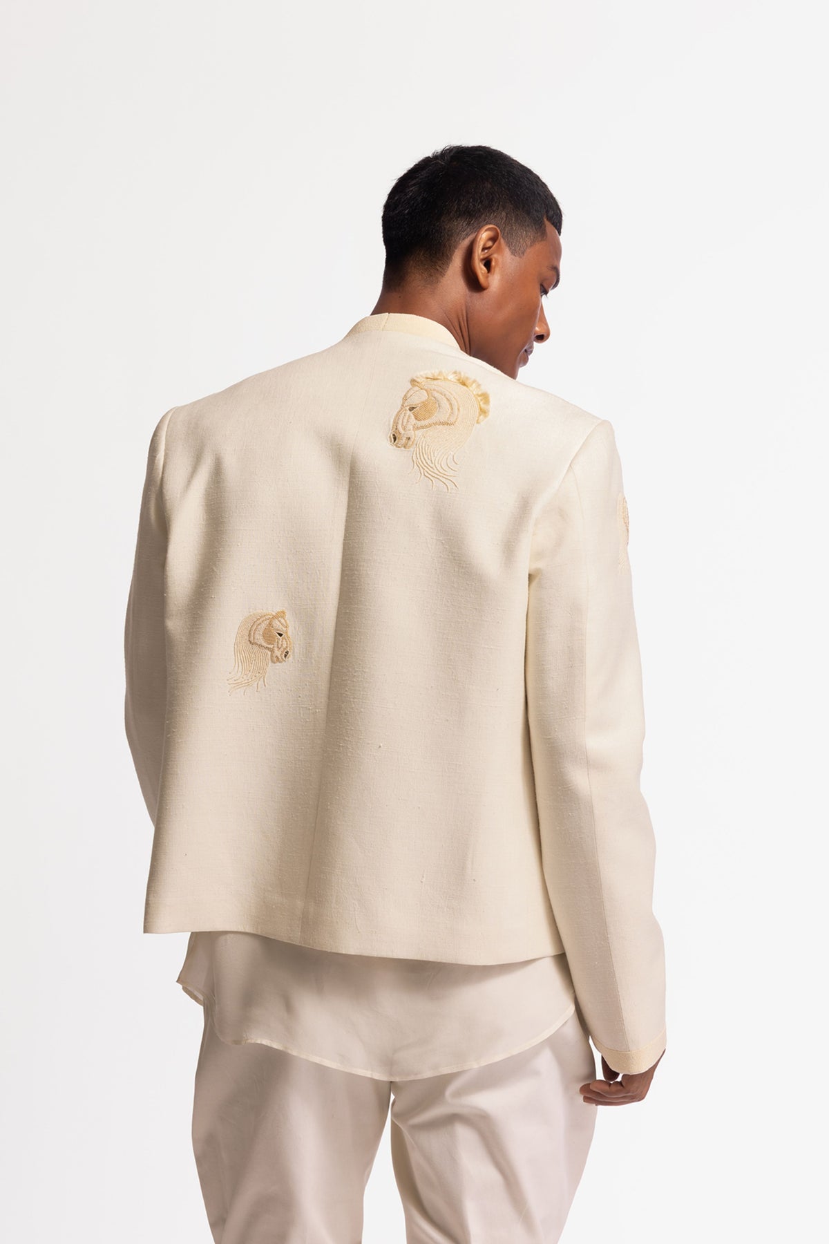 Ivory Embroidered Jacket