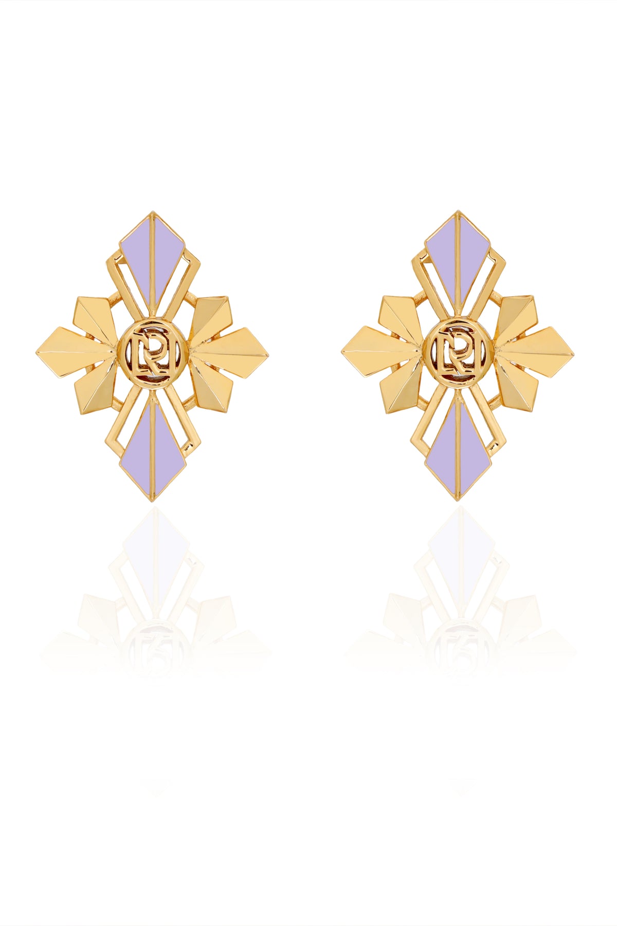 Mauve Zia Chunky Studs