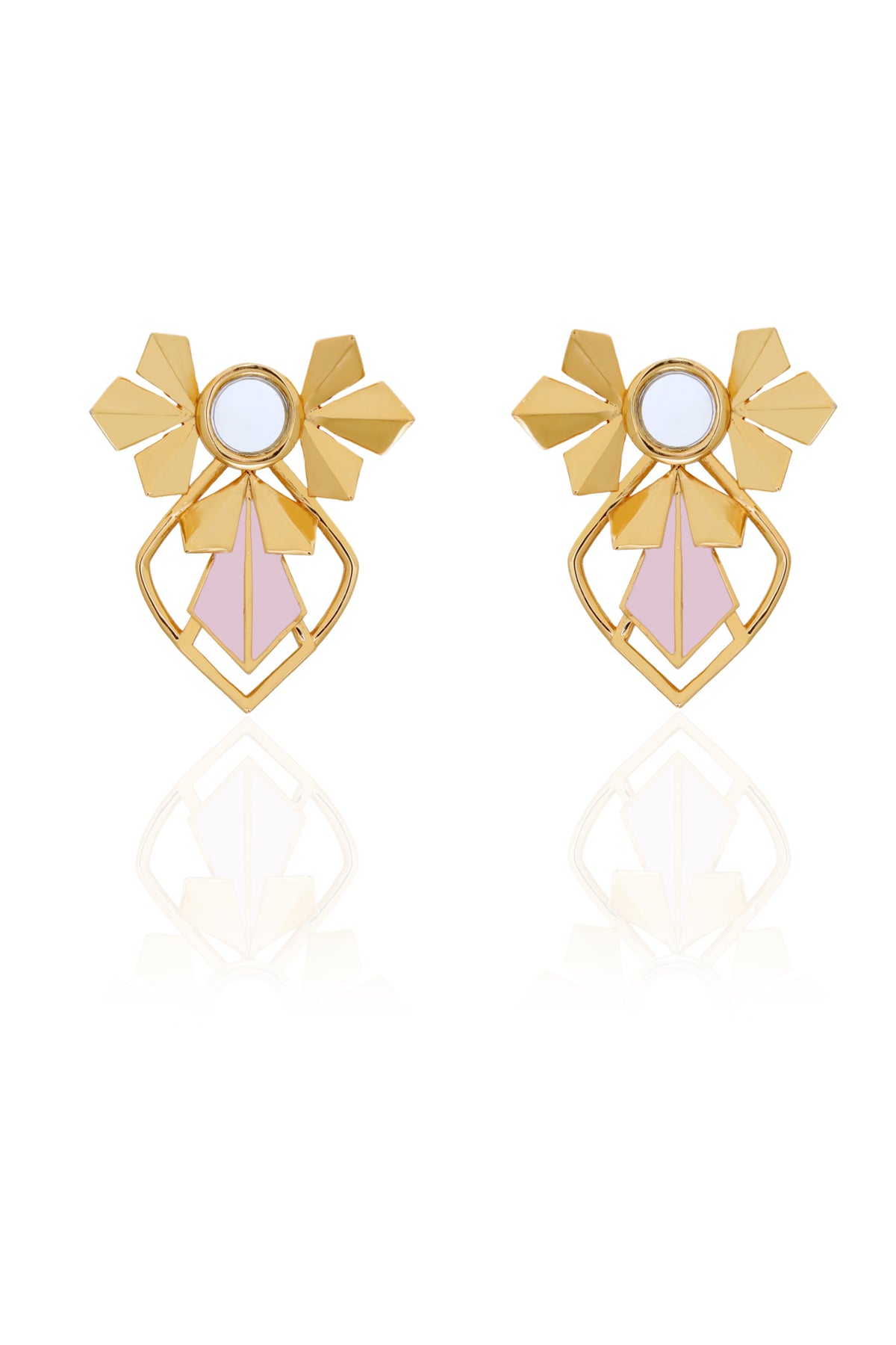 Pink Sage Petit Studs