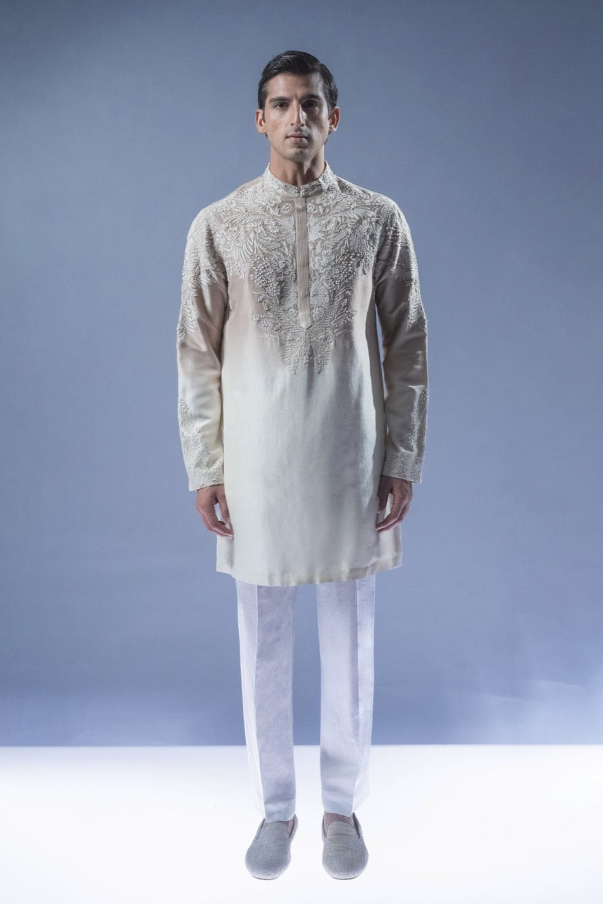 Aureate Embroidered Kurta Set