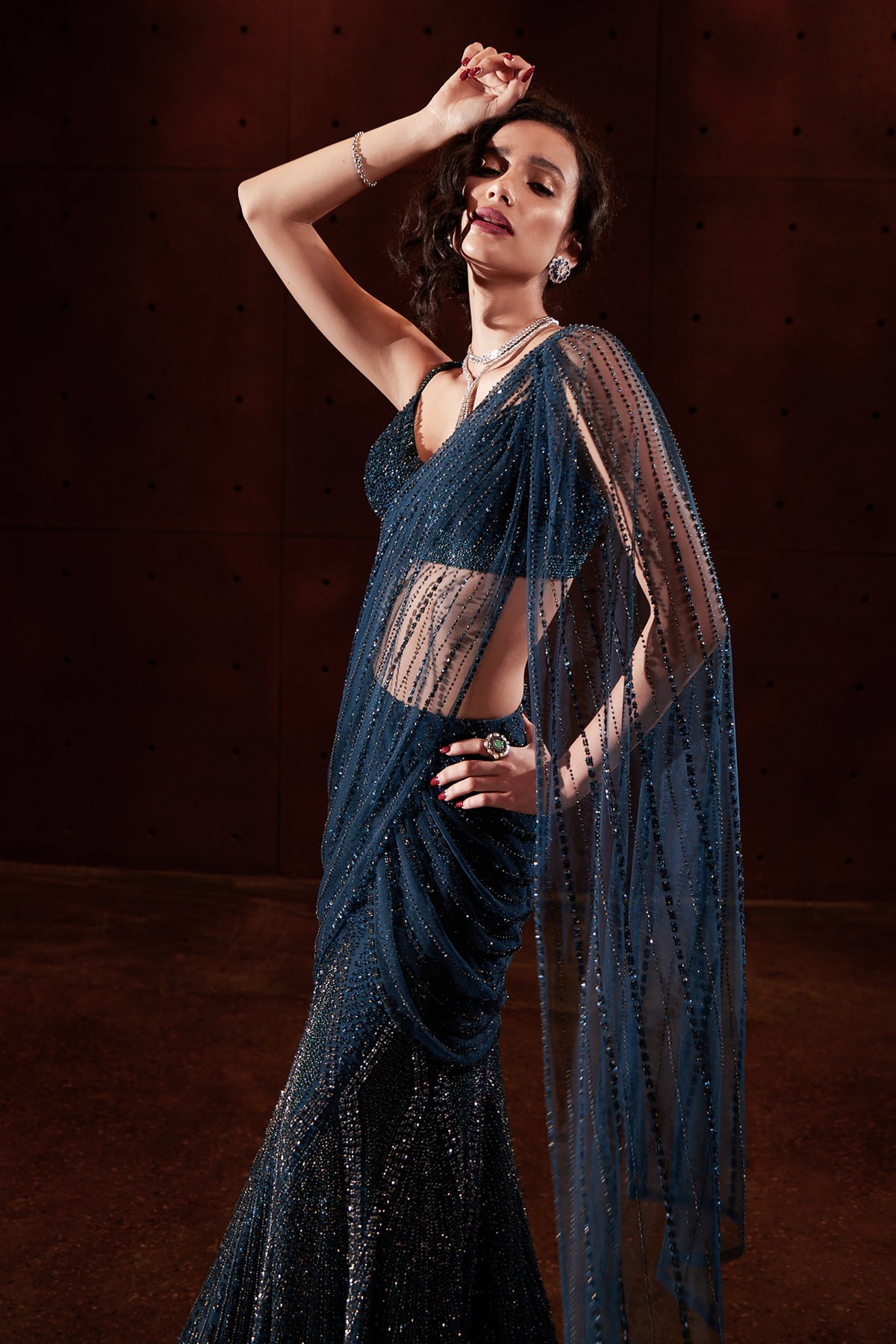 Azura Draped Sari