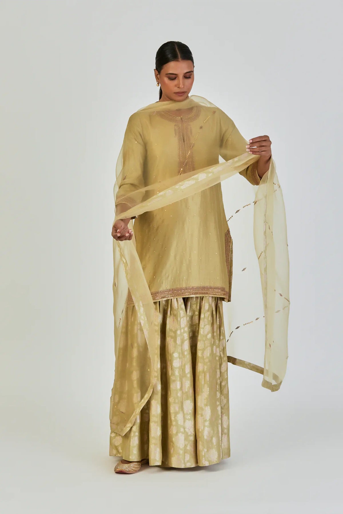 Sureeli Kurta And Sharara