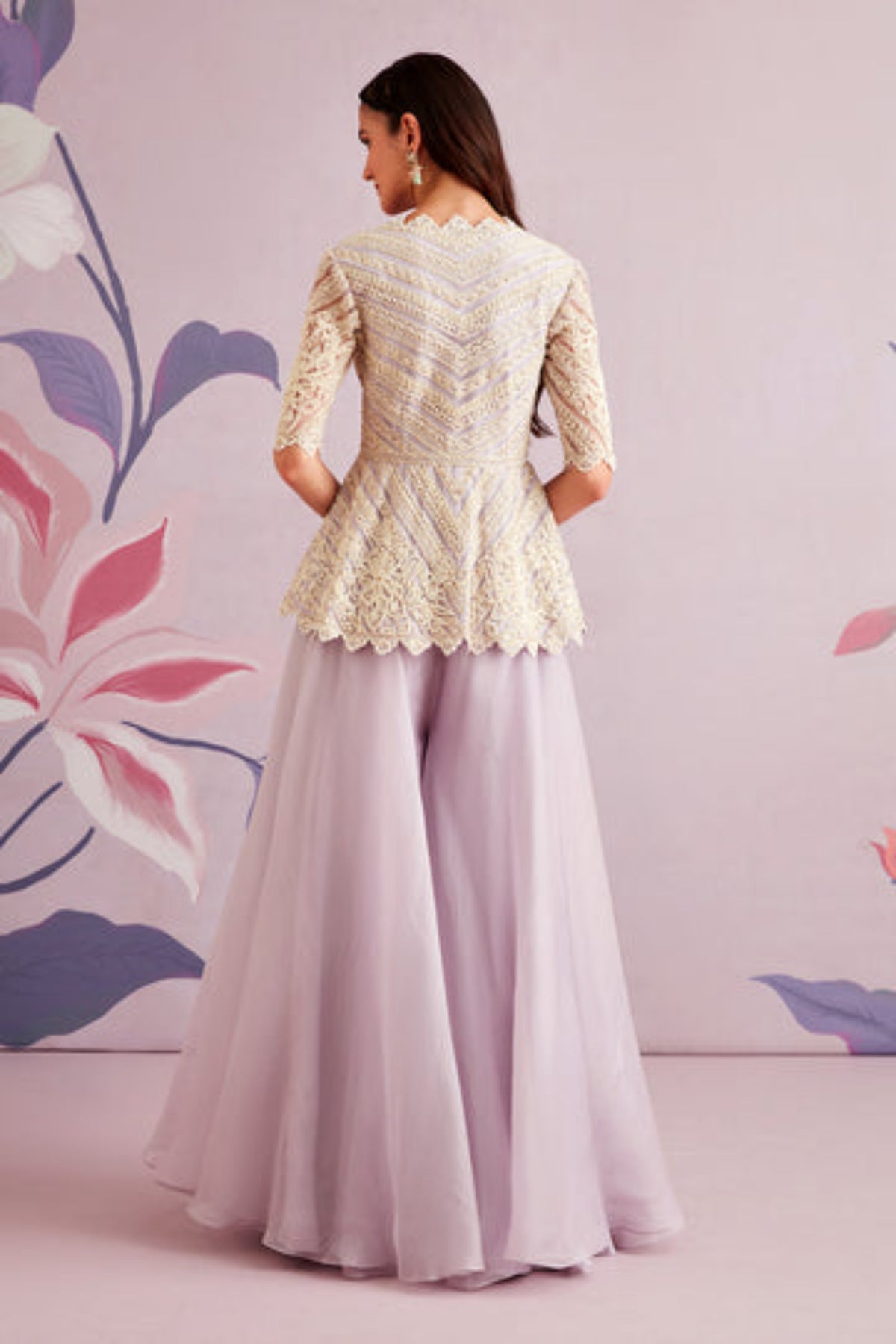 Lilane peplum set