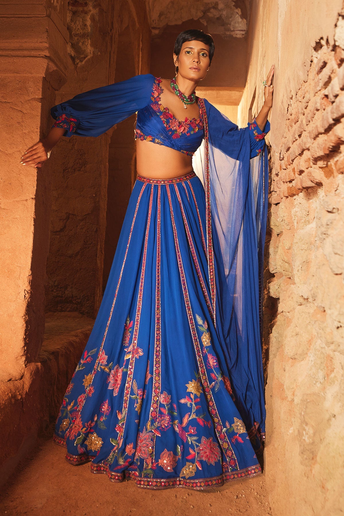 Adaj Lehenga Set