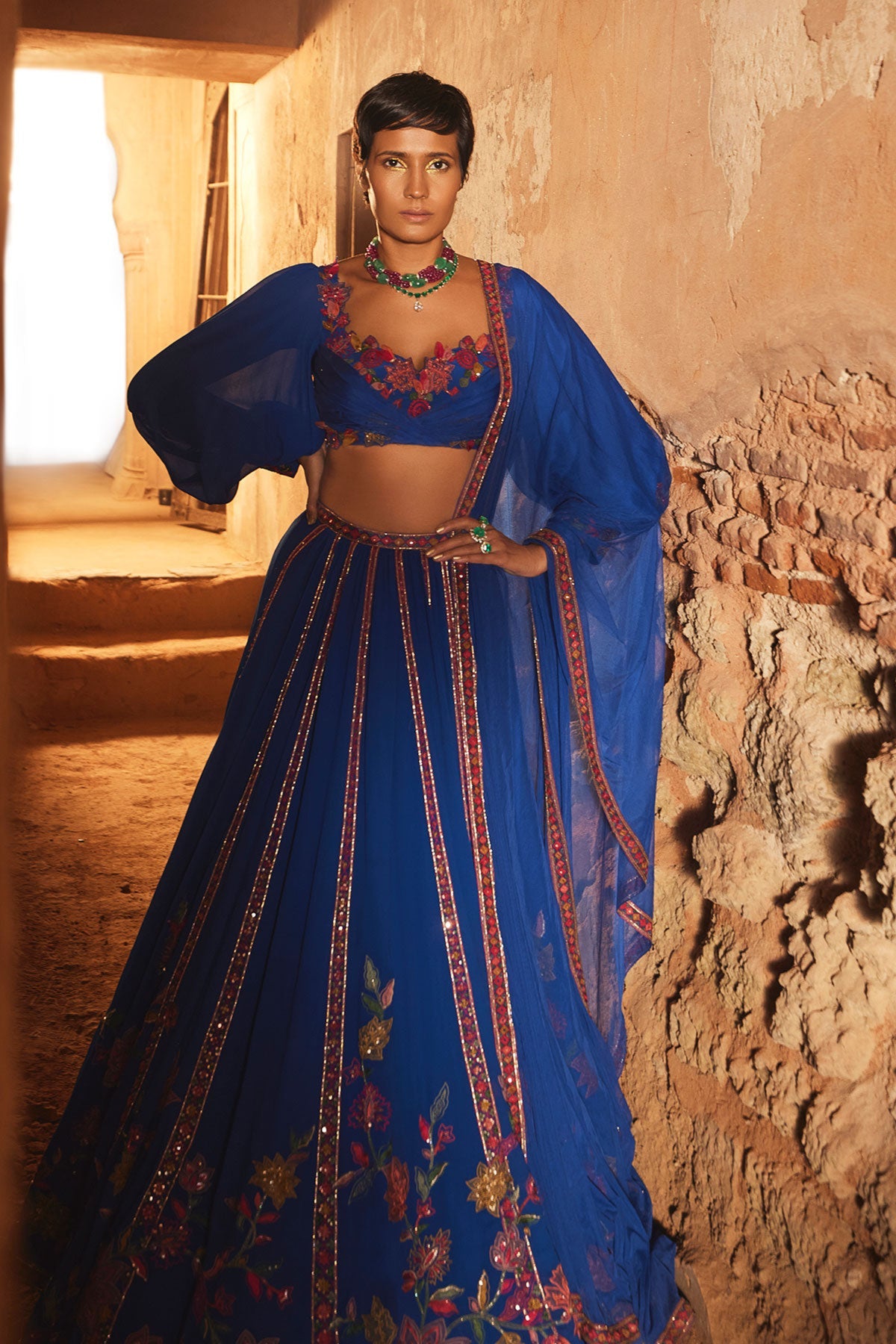 Adaj Lehenga Set