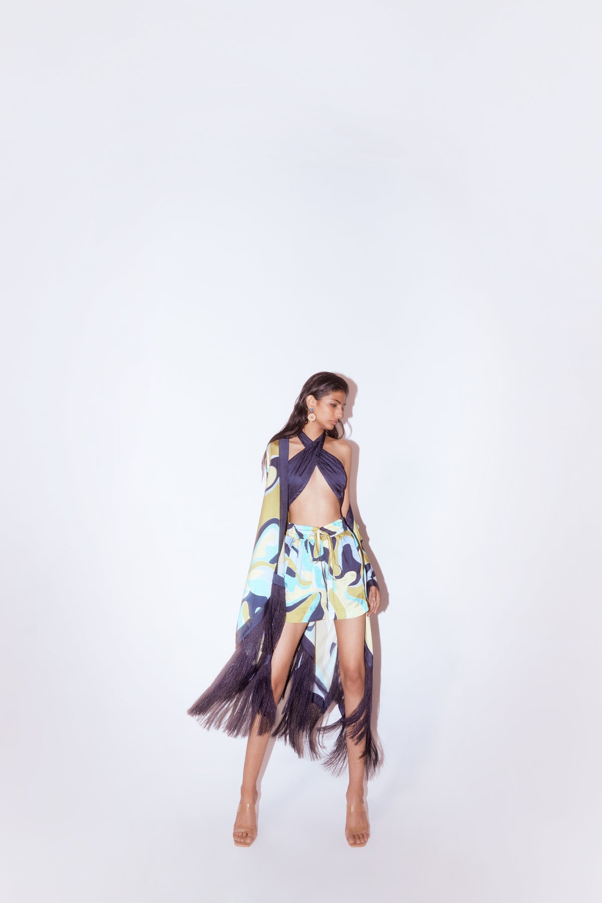 Maple Kimono, Top and Shorts