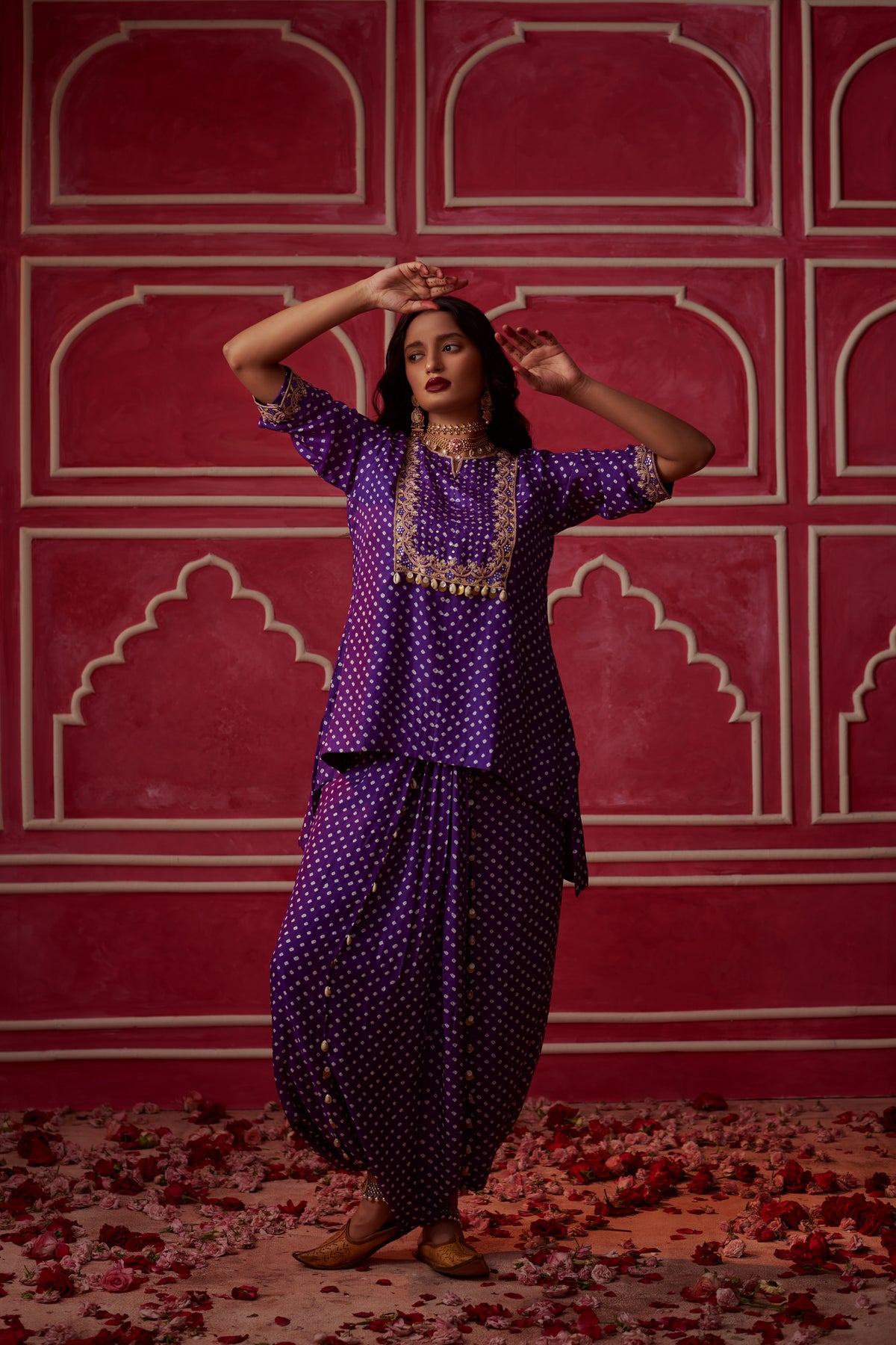 Bandhni Co-ord Set