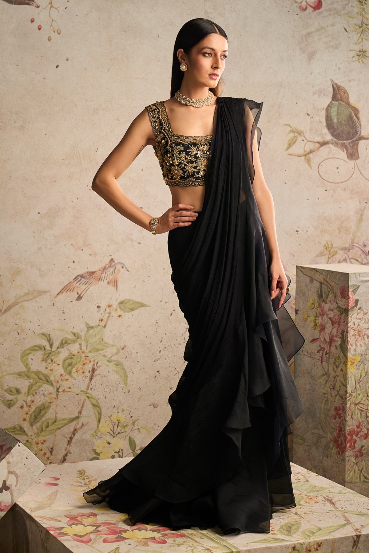 Muse Saree Set