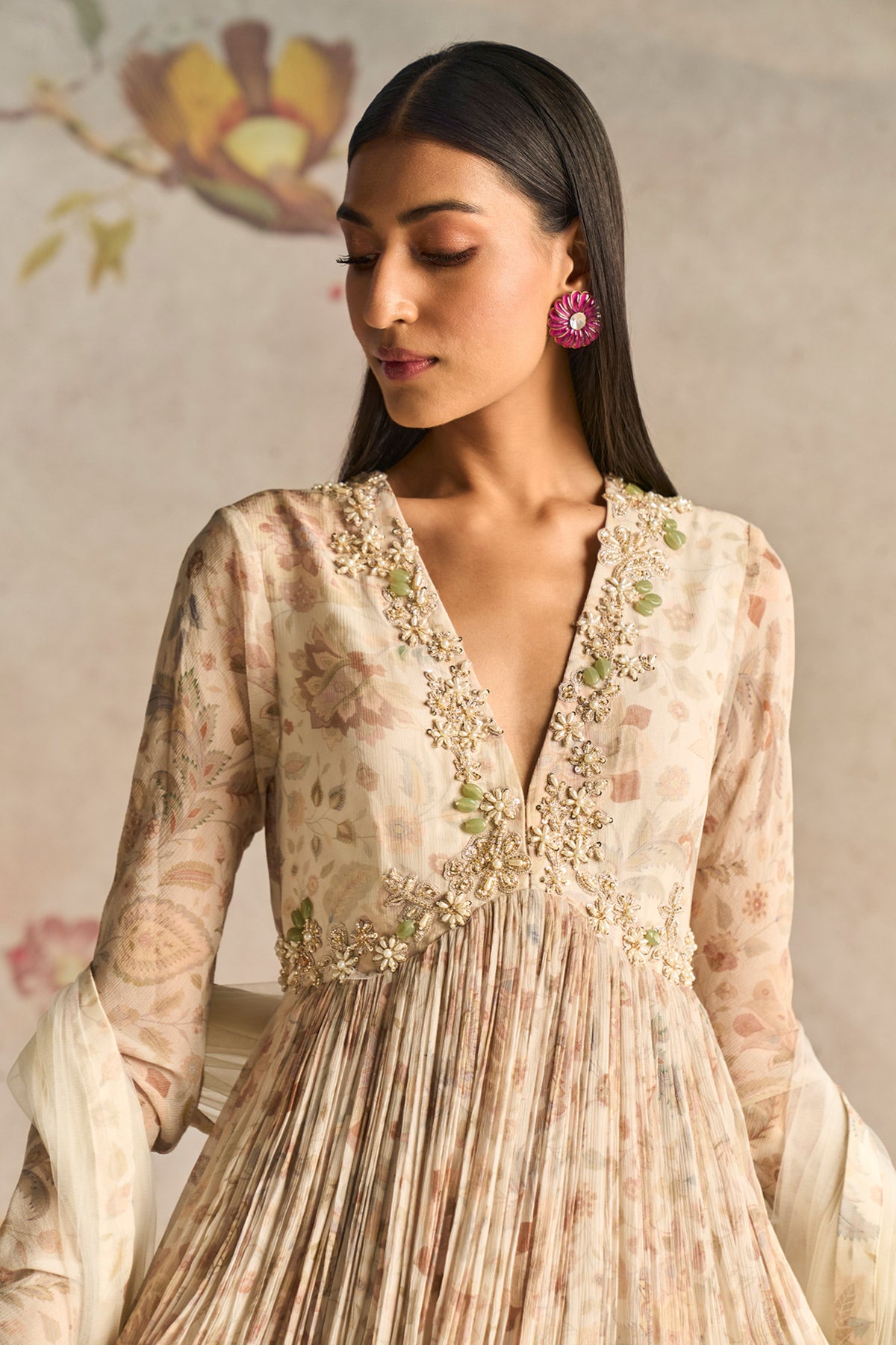 Flair Anarkali Set