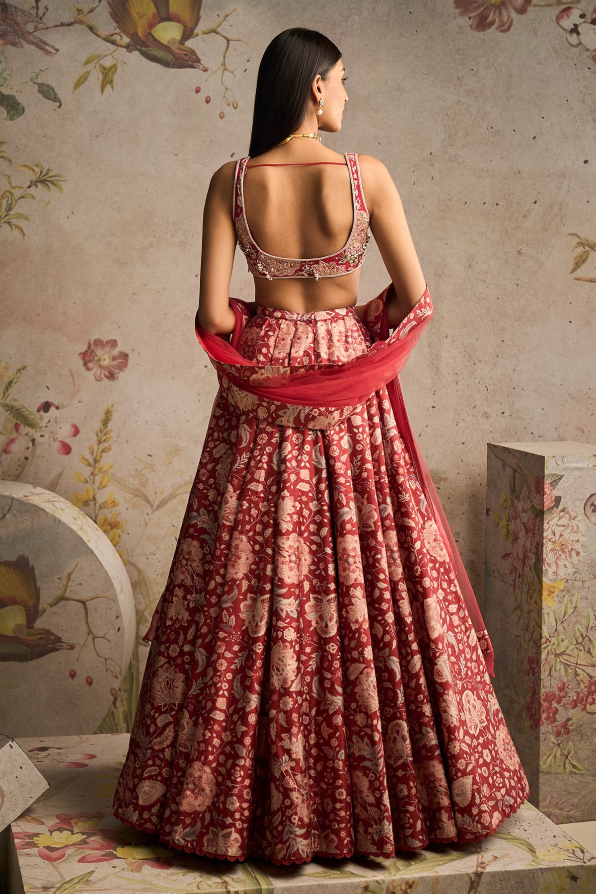 Demi Lehenga Set