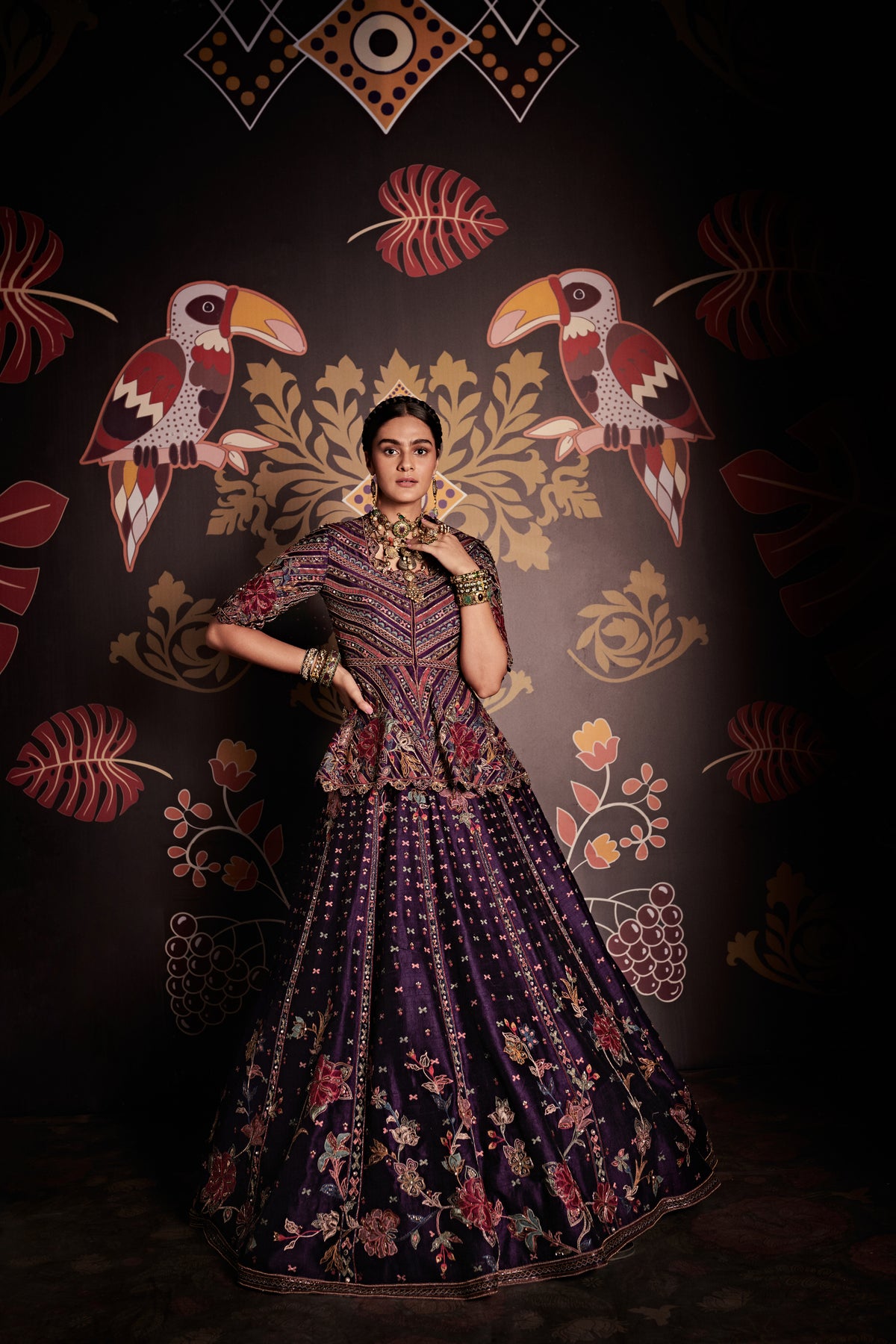 Noorien lehenga set