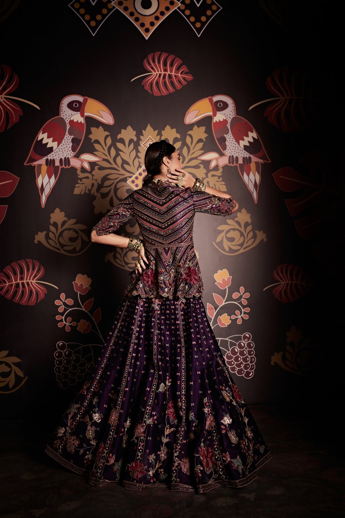 Noorien lehenga set