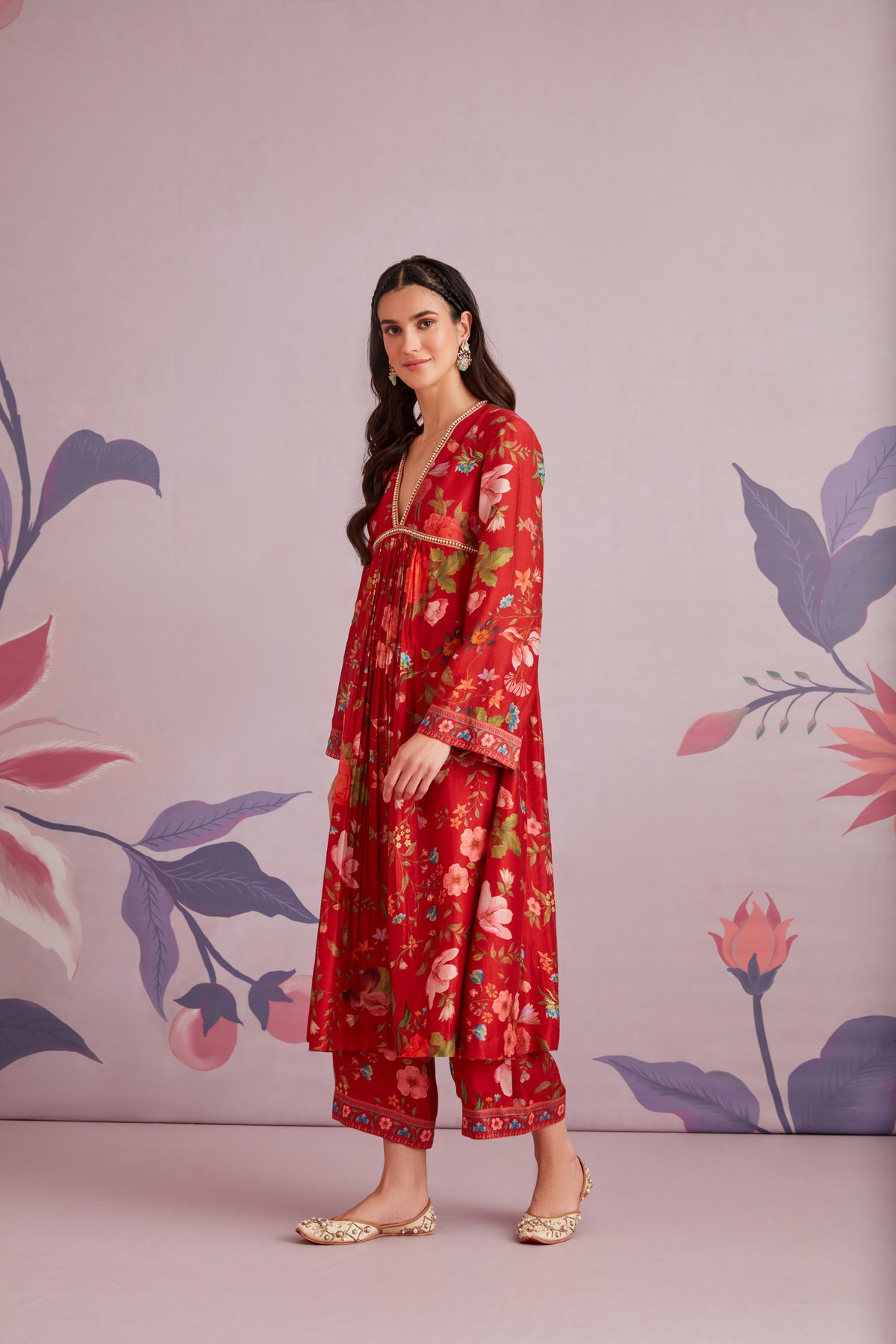 Oleander kurta set
