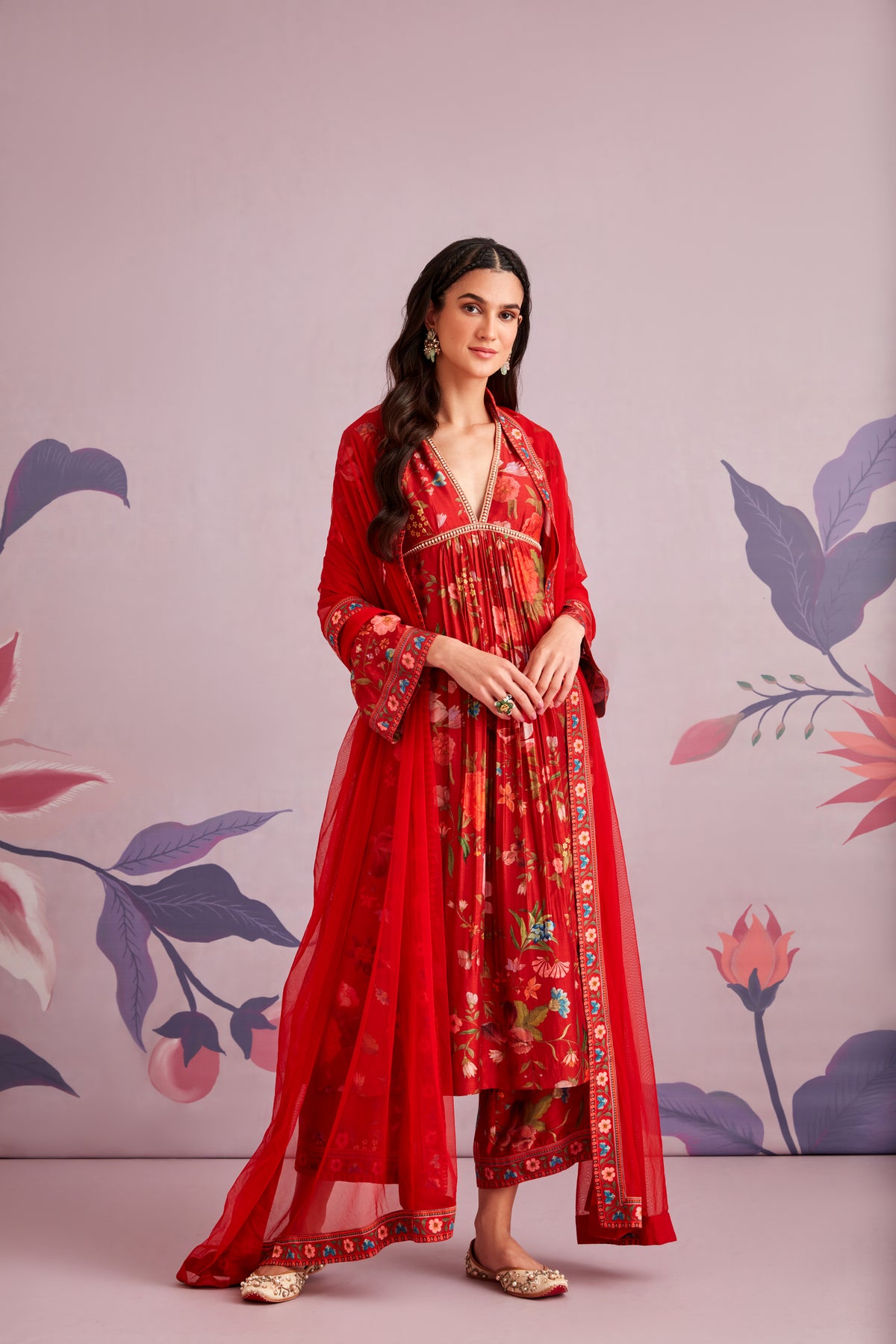 Oleander kurta set