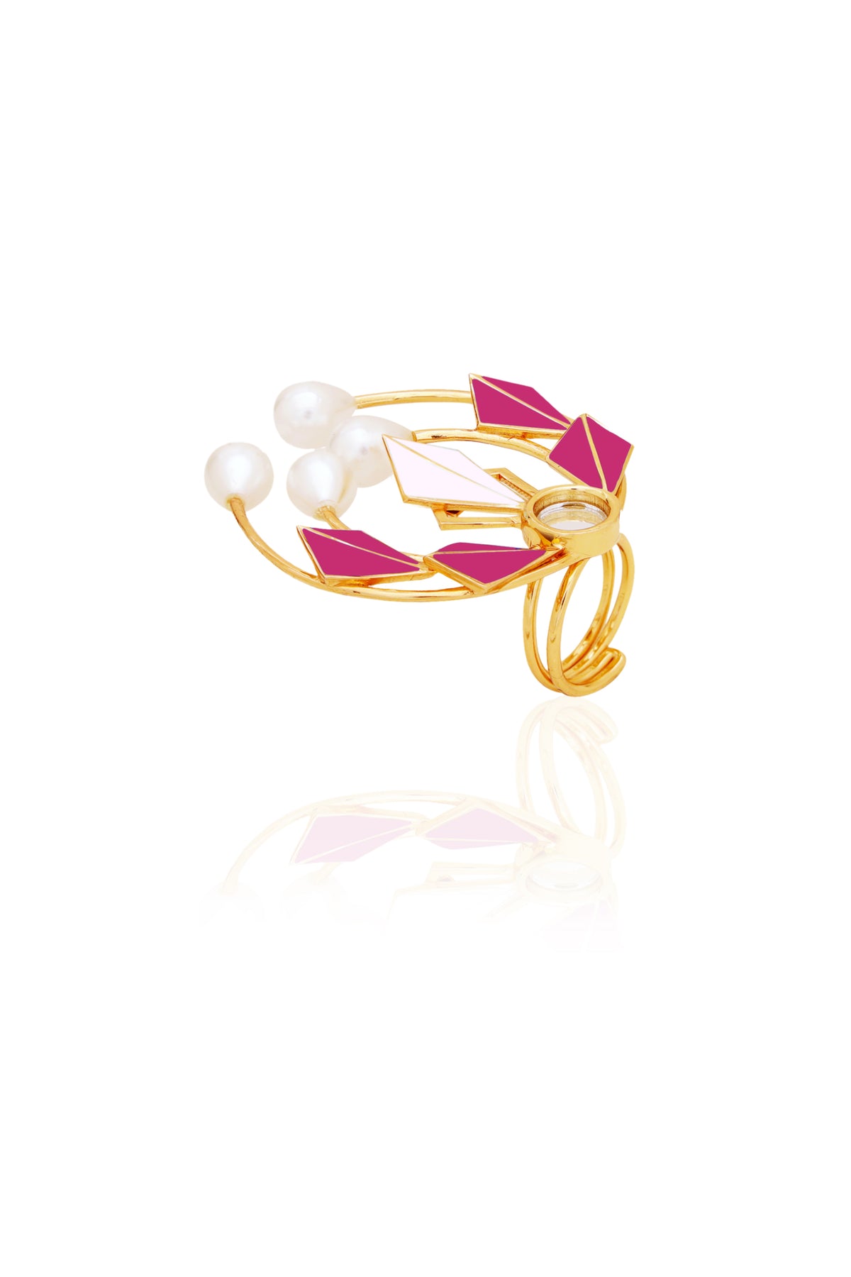 Pink Luna Swing Ring
