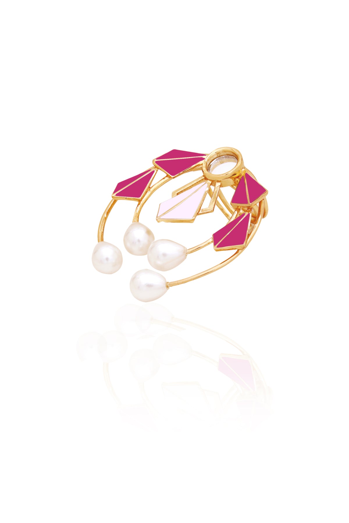 Pink Luna Swing Ring