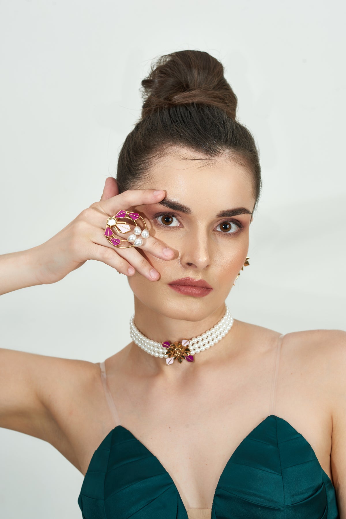 Pink Luna Swing Ring