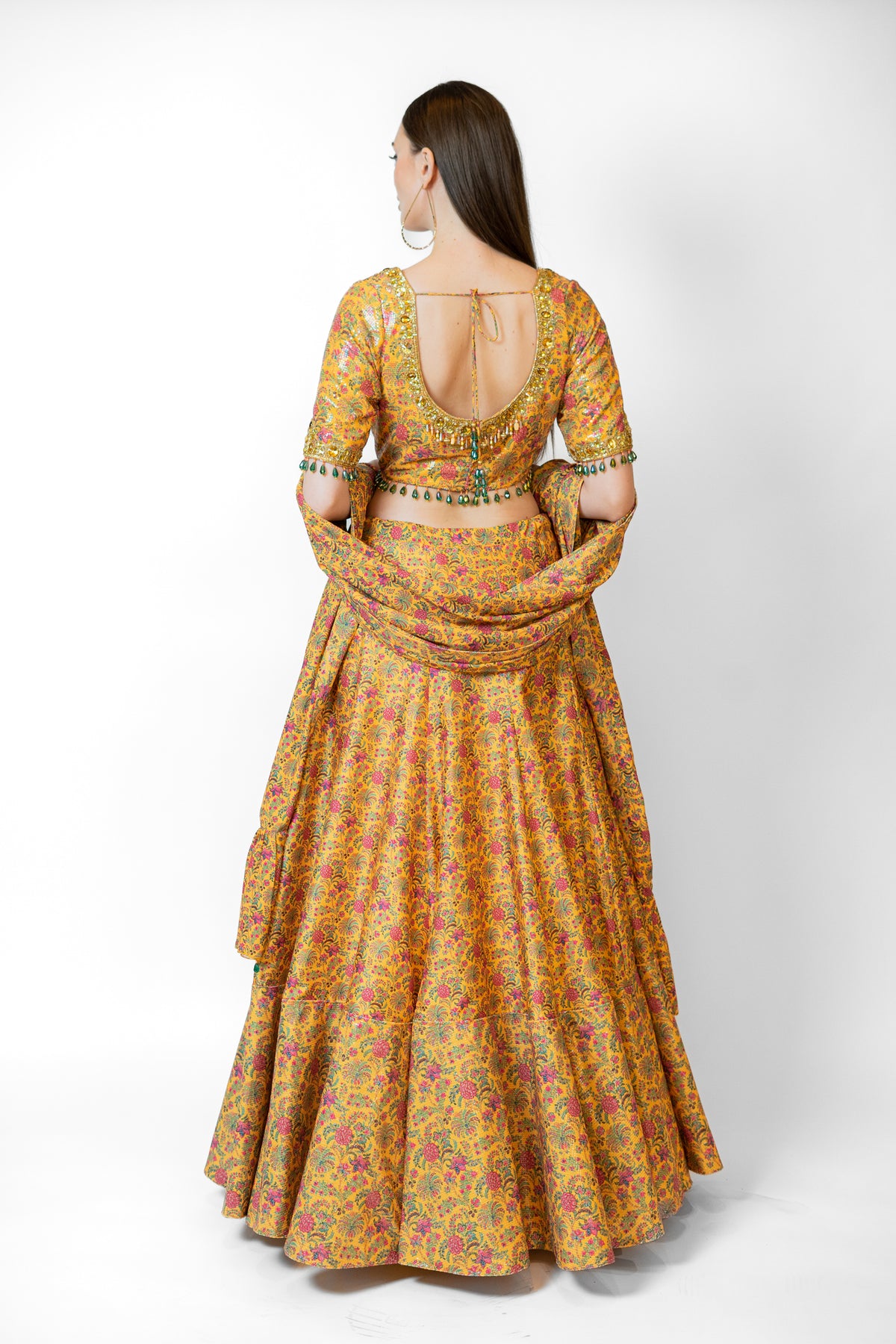 Mustard Yellow Nadia Lehenga Set