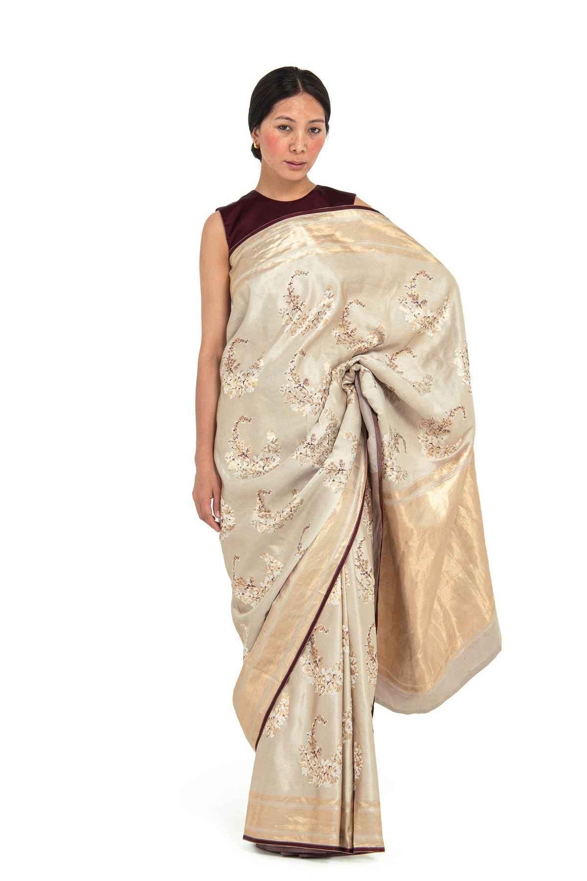 Yoru Cream Saree