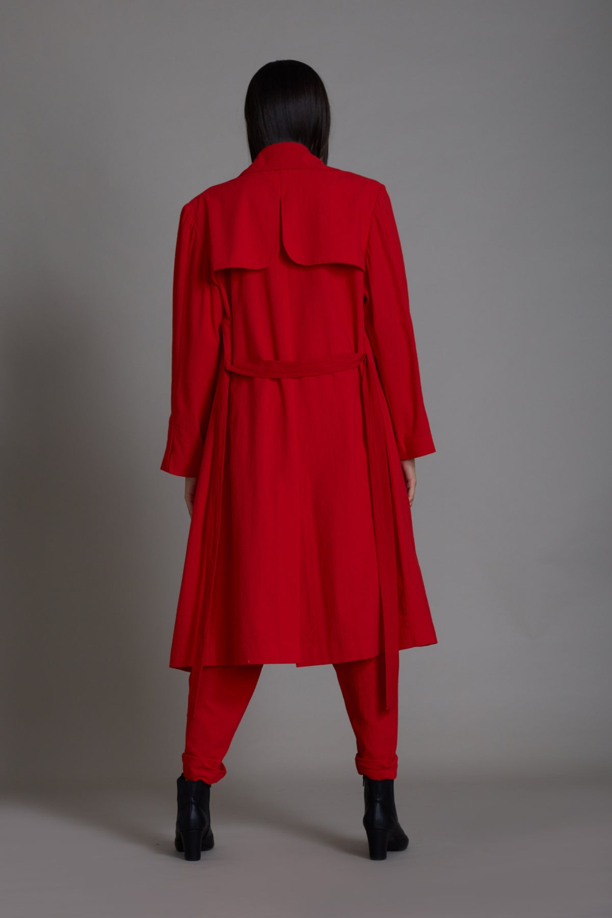 Red Milestone Jacket Set