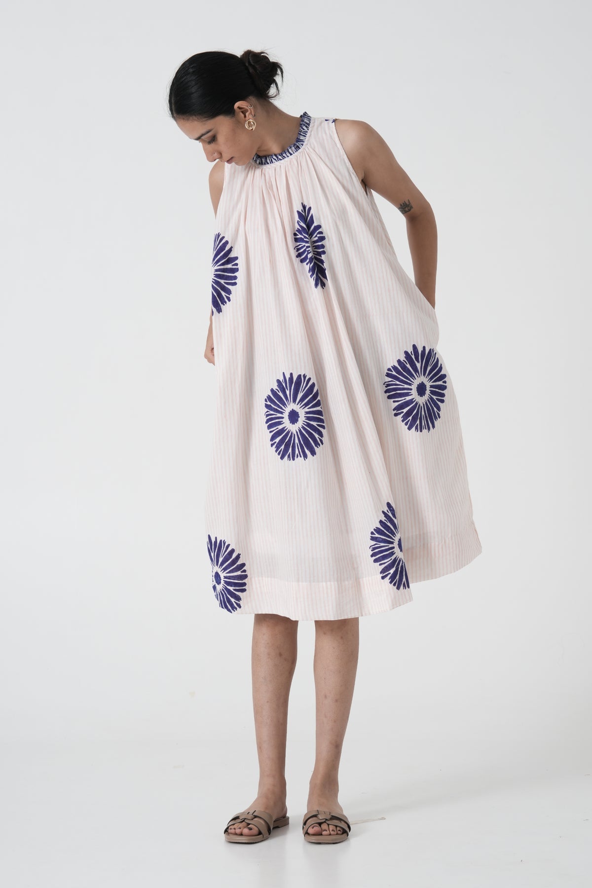 Flawless Flutter Blue Dress