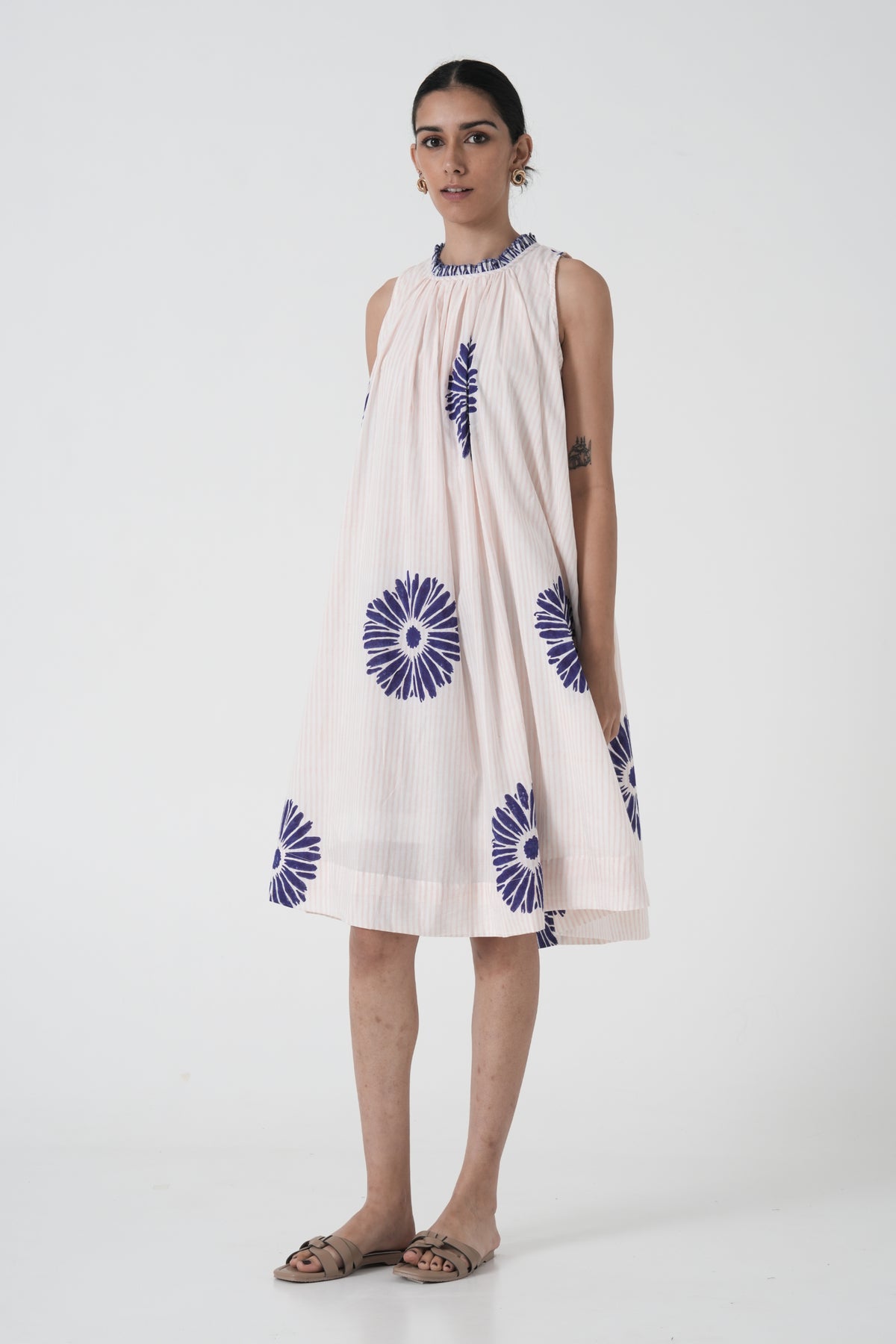 Flawless Flutter Blue Dress