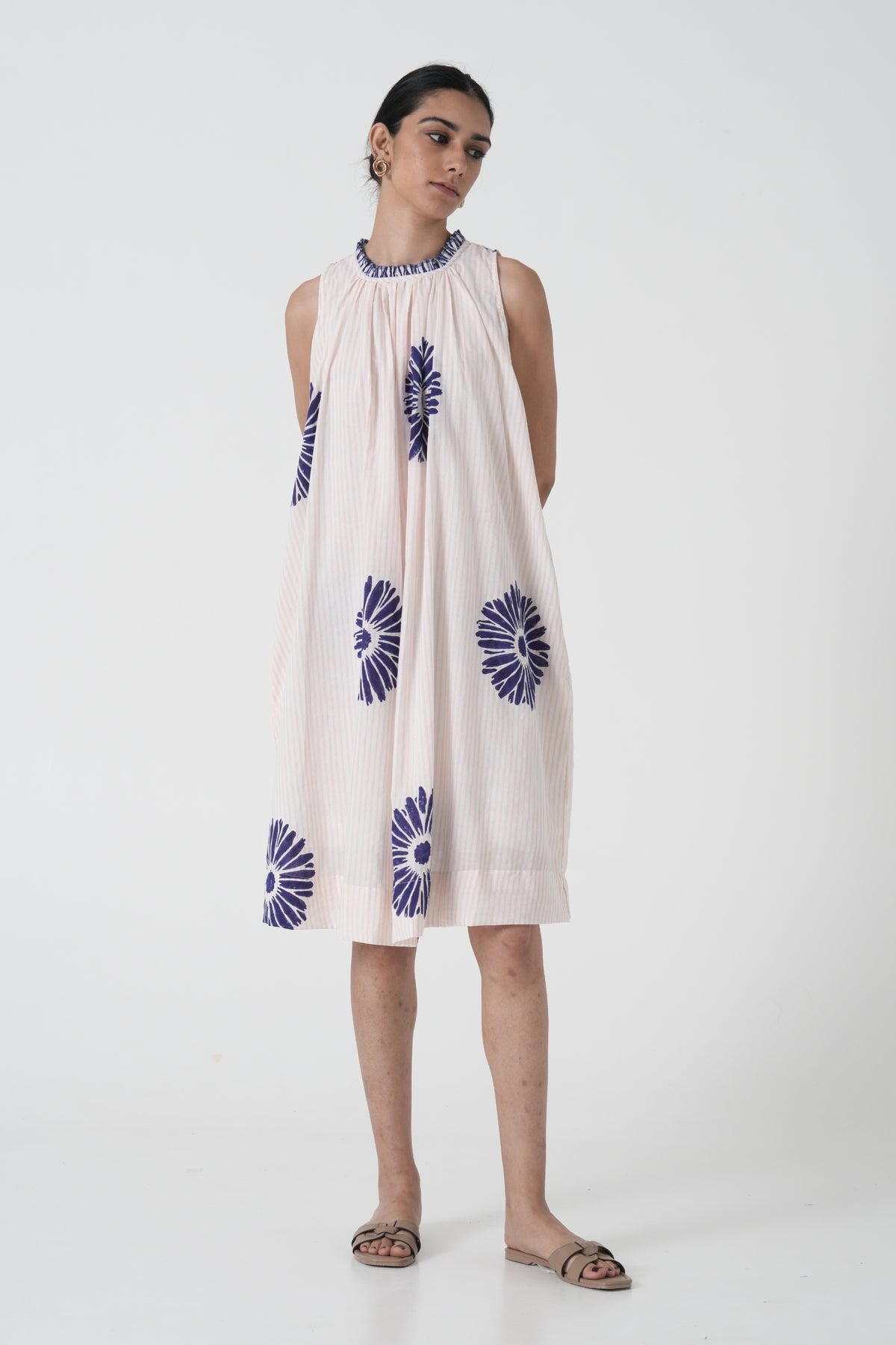 Flawless Flutter Blue Dress