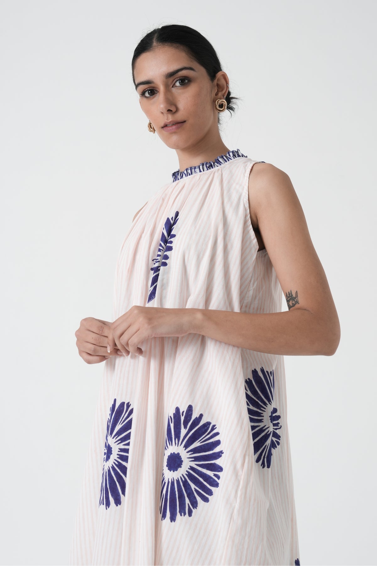 Flawless Flutter Blue Dress