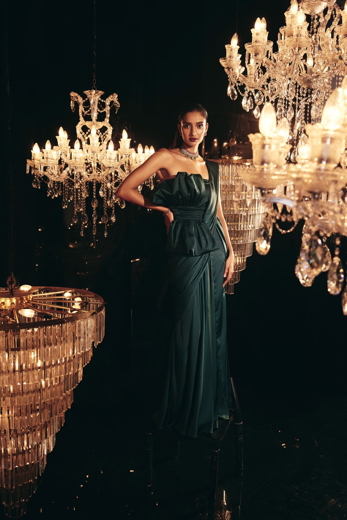 Carita Green Gown