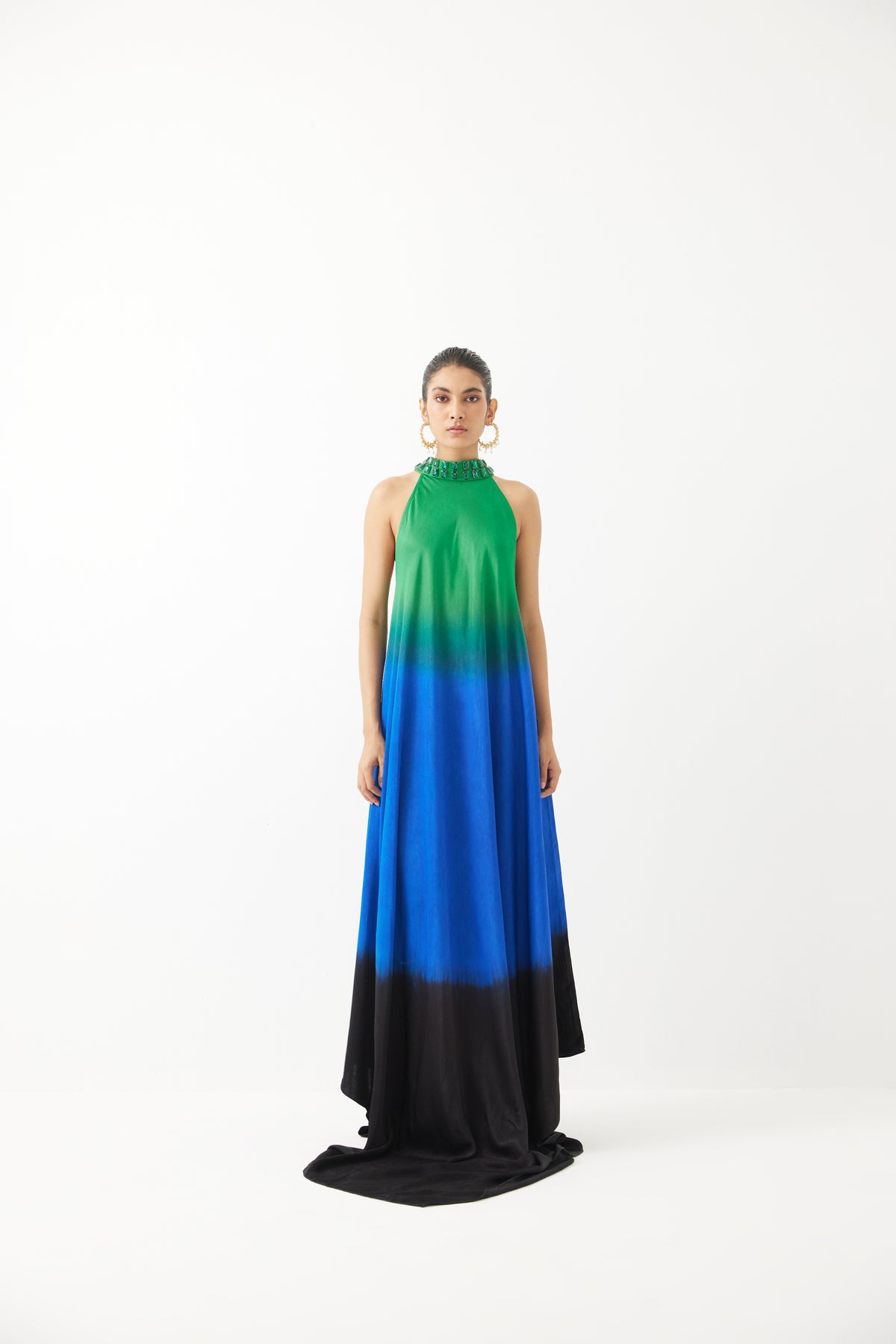 Leheriya Halter Dress