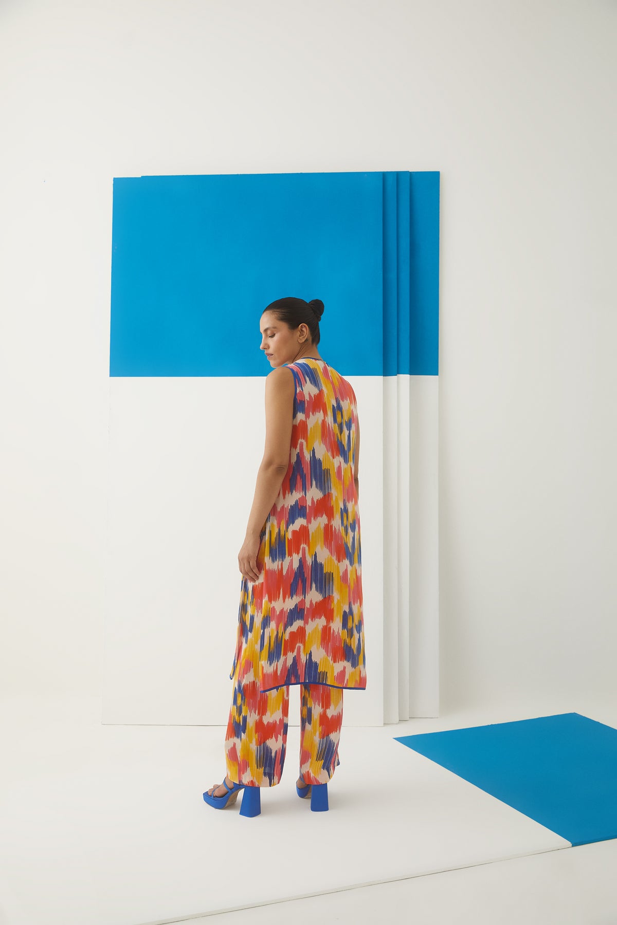 Ikat Tunics With Trousers